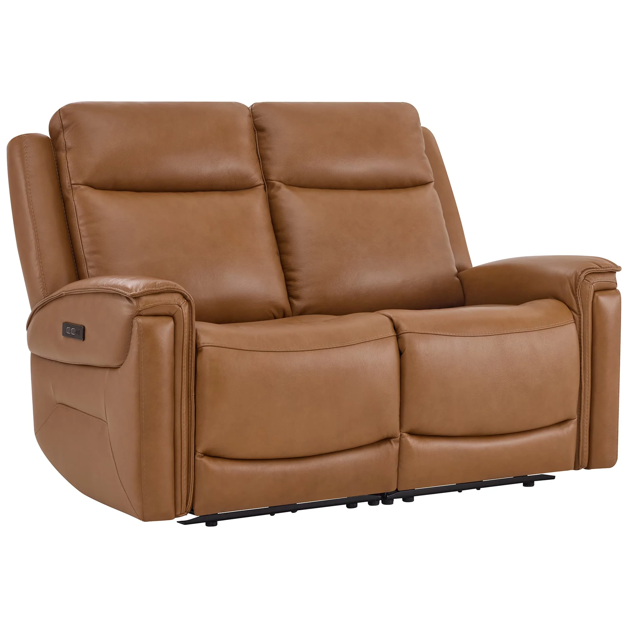 Leif Modern Top-Grain Leather Super Zero Gravity Reclining Sofa - Image 125