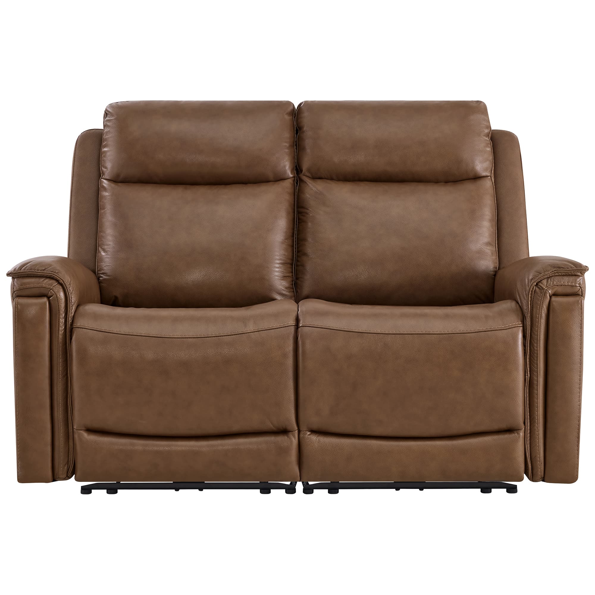 Leif Modern Top-Grain Leather Super Zero Gravity Reclining Sofa - Image 75