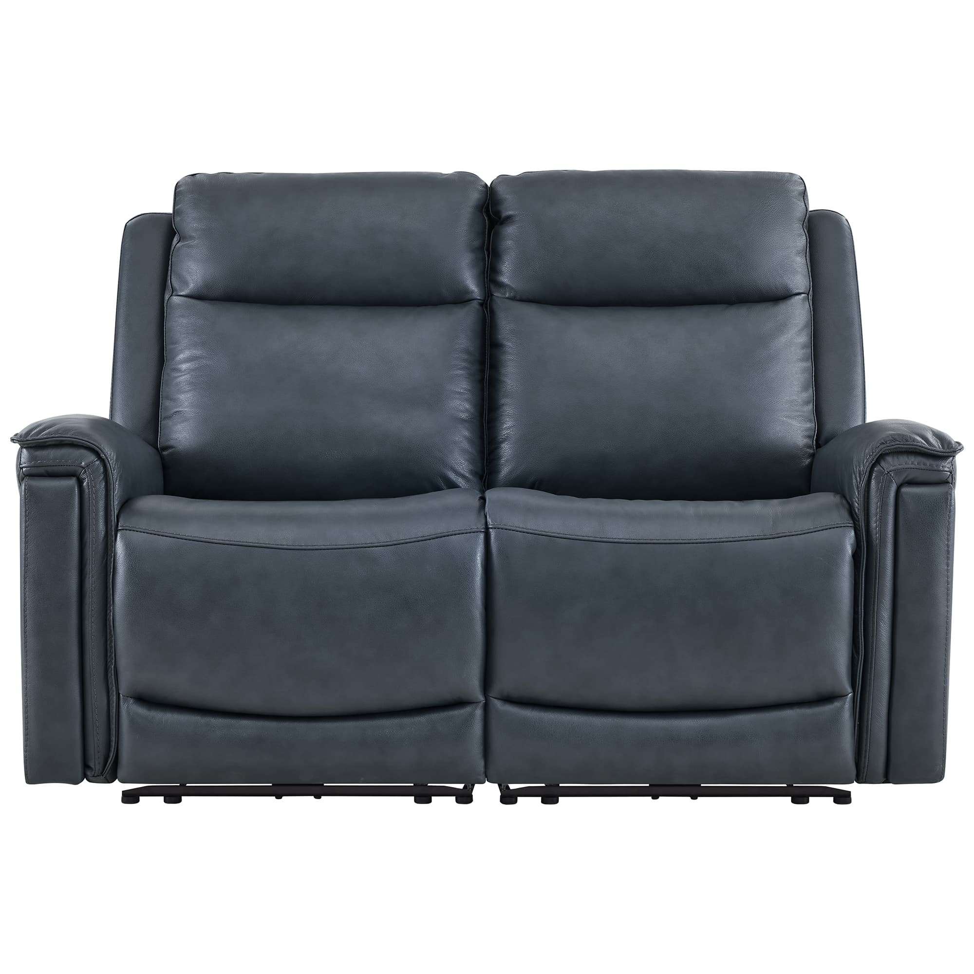 Leif Modern Top-Grain Leather Super Zero Gravity Reclining Sofa - Image 94