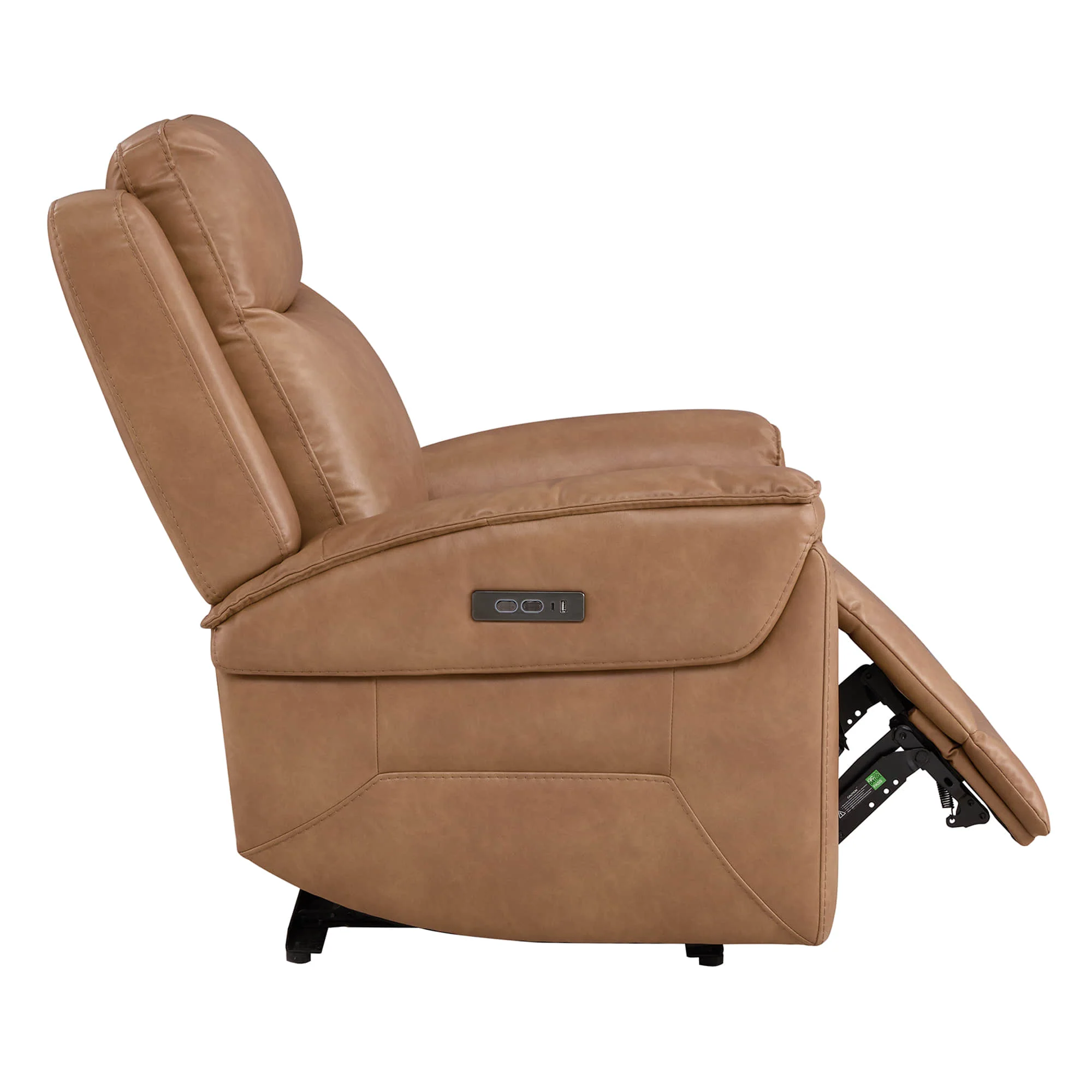 Leif Super Zero Gravity Power Leather Recliner - Image 28