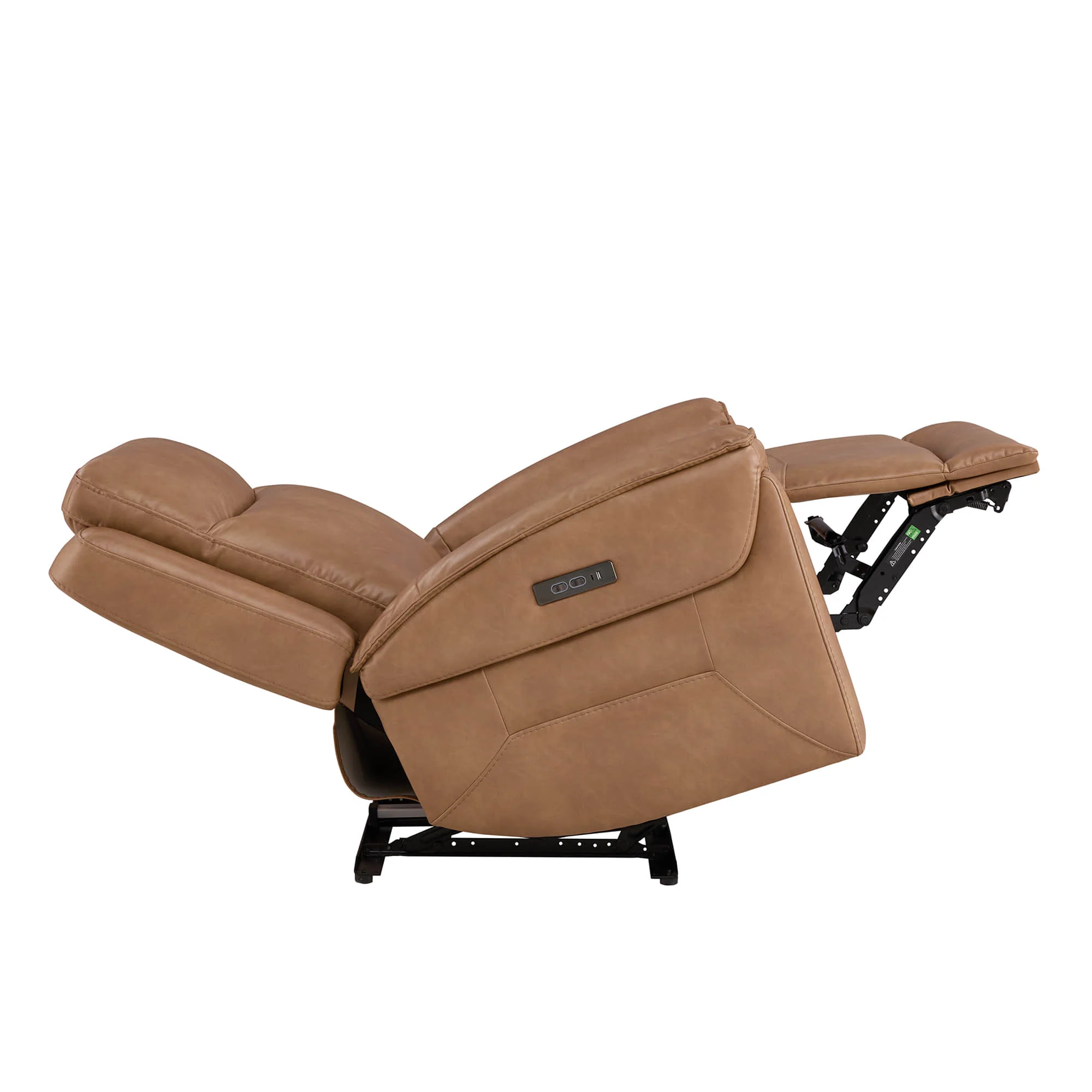 Leif Super Zero Gravity Power Leather Recliner - Image 30