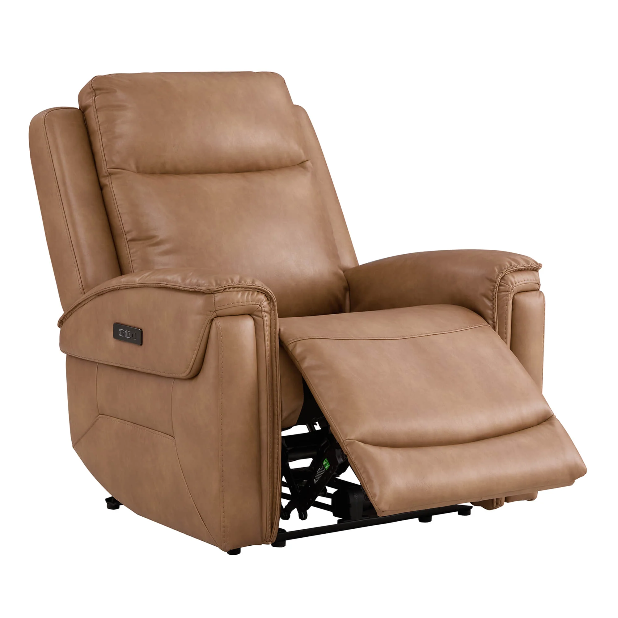 Leif Super Zero Gravity Power Leather Recliner - Image 33