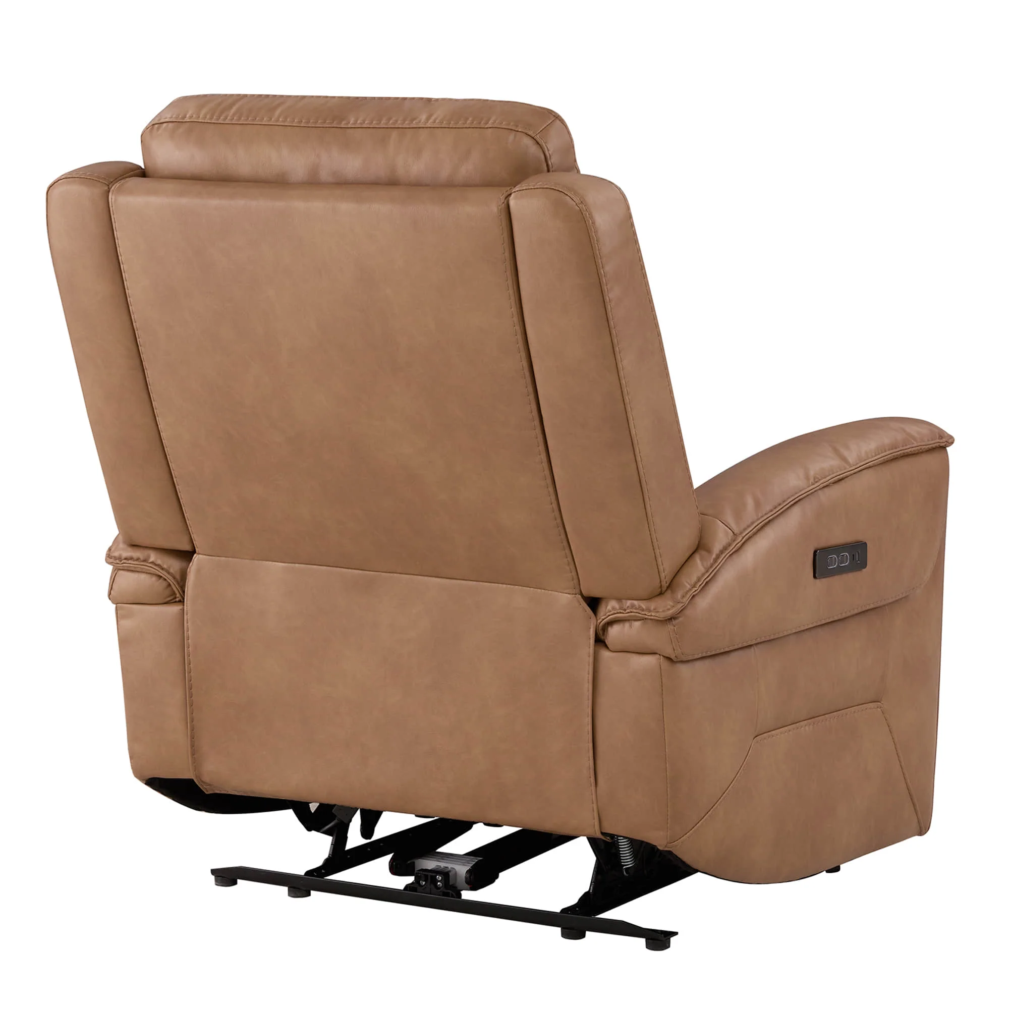 Leif Super Zero Gravity Power Leather Recliner - Image 34