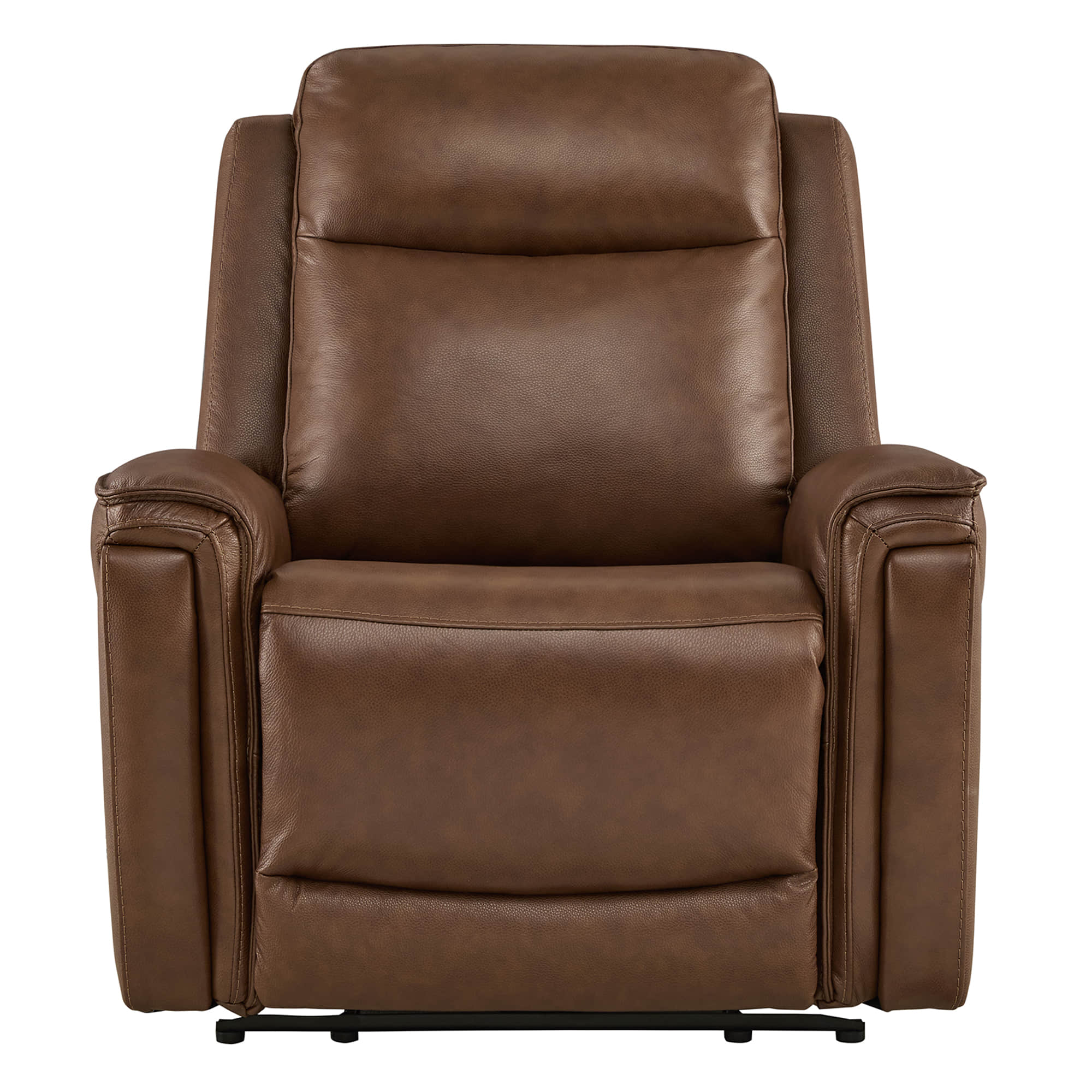 Leif Super Zero Gravity Power Leather Recliner - Image 38