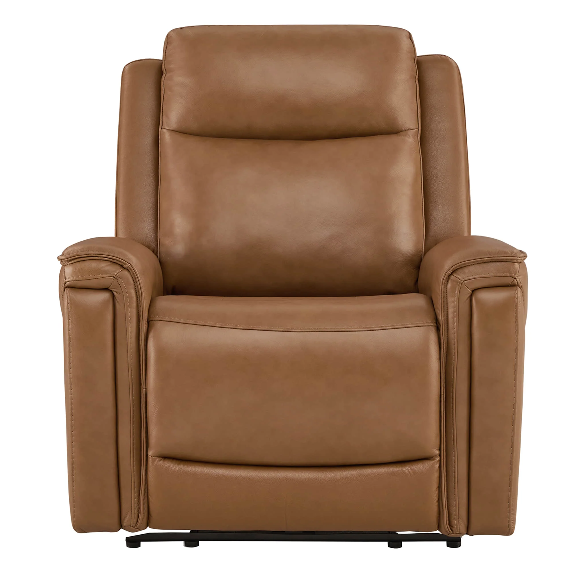 Leif Super Zero Gravity Power Leather Recliner - Image 50