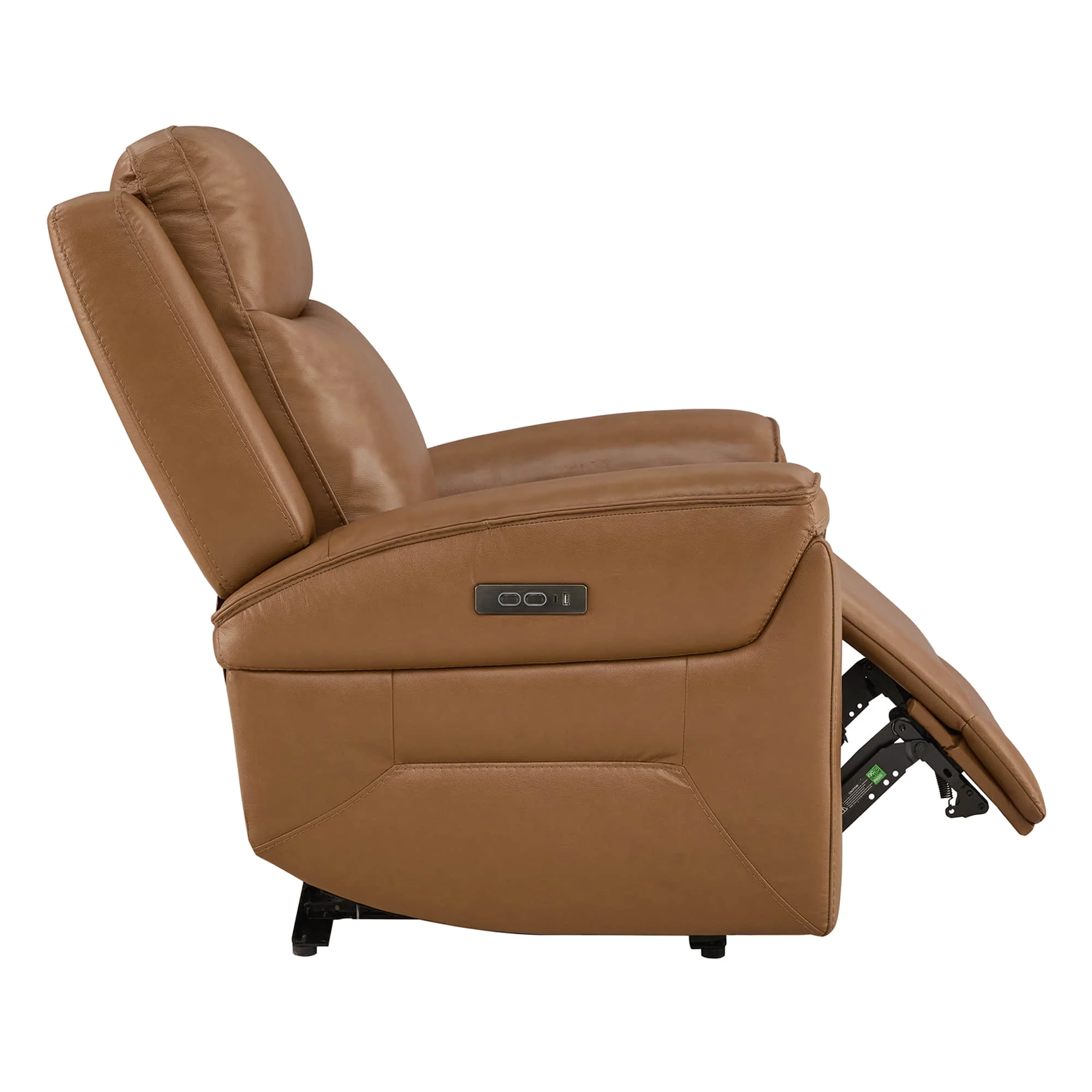 Leif Super Zero Gravity Power Leather Recliner - Image 52