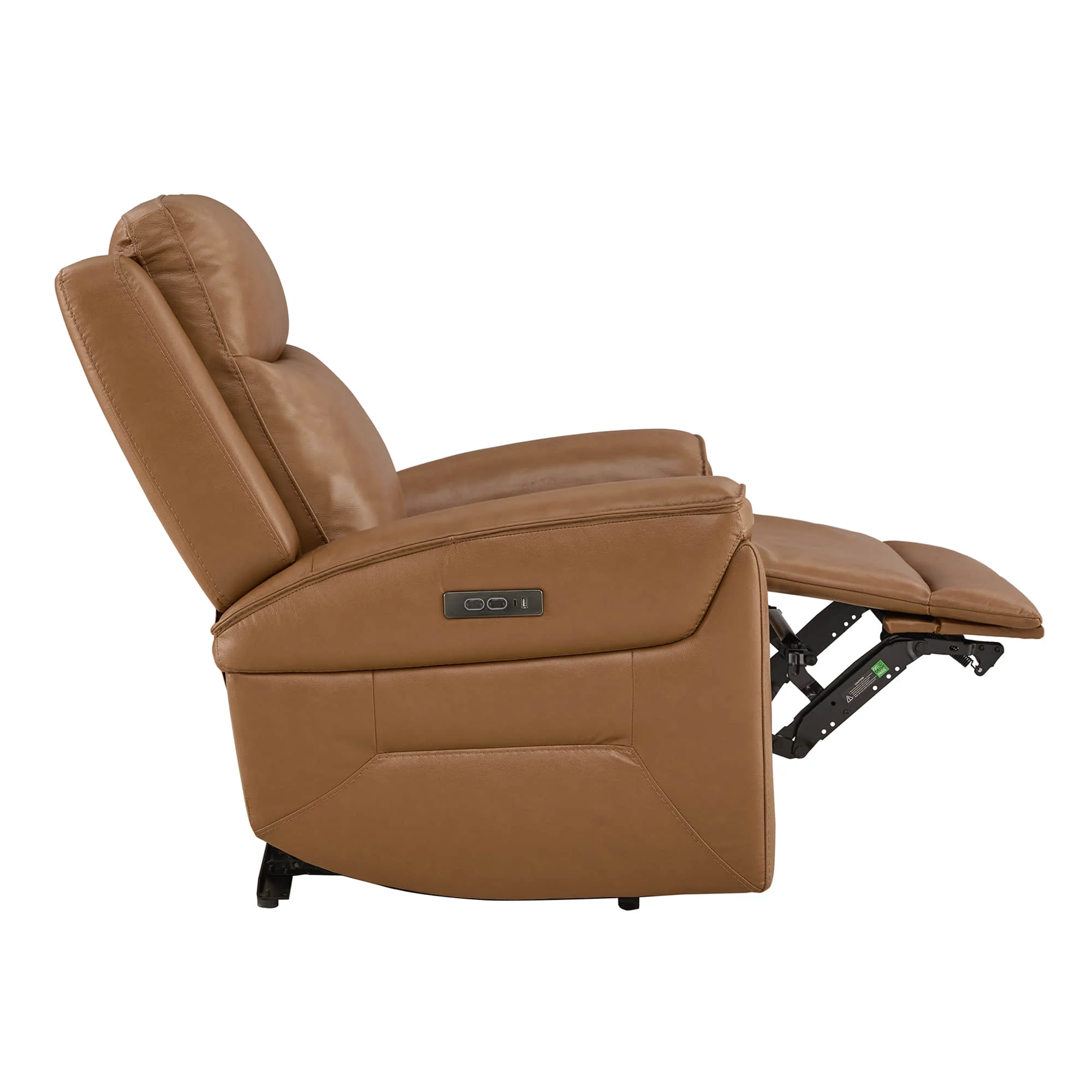 Leif Super Zero Gravity Power Leather Recliner - Image 53