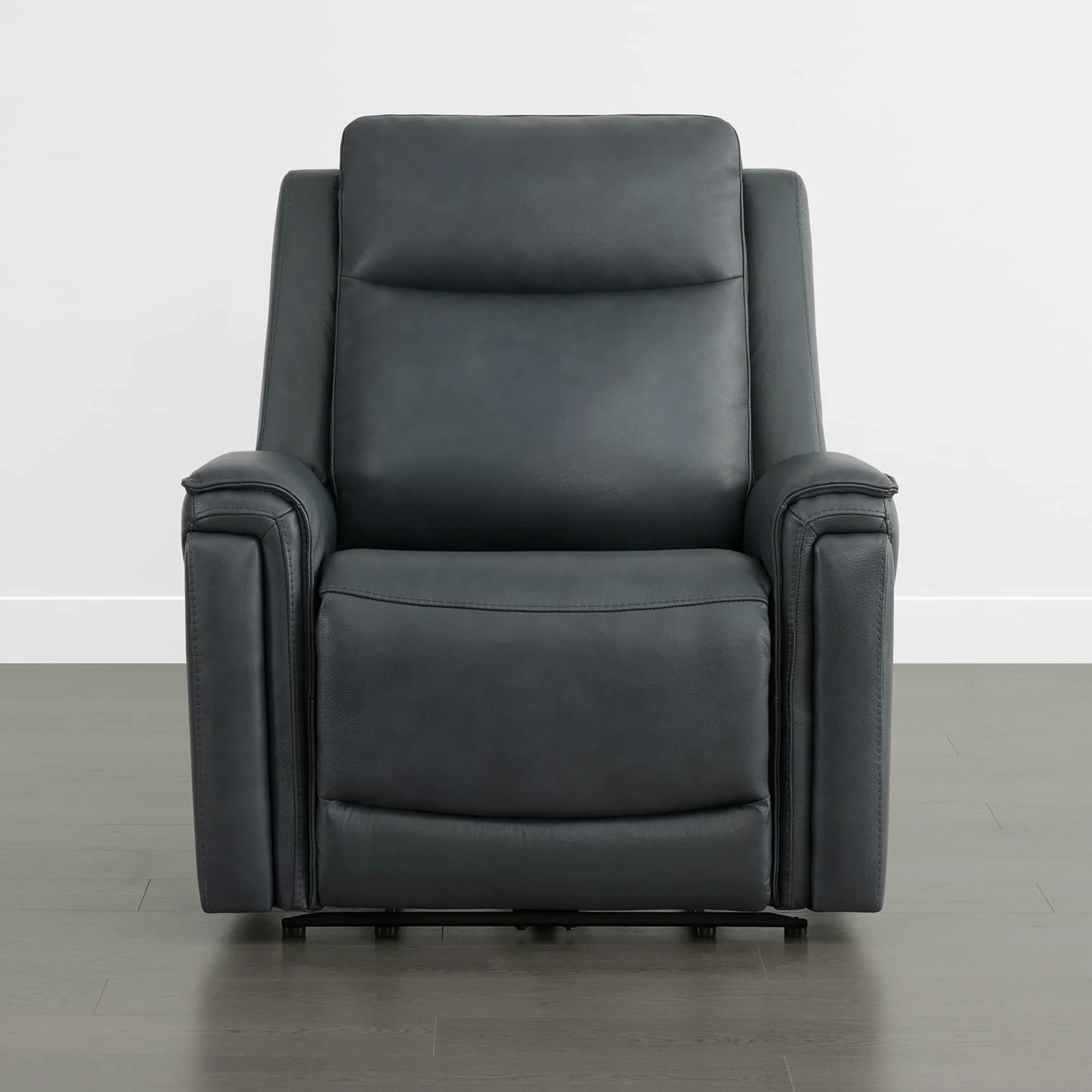Leif Super Zero Gravity Power Leather Recliner - Image 62