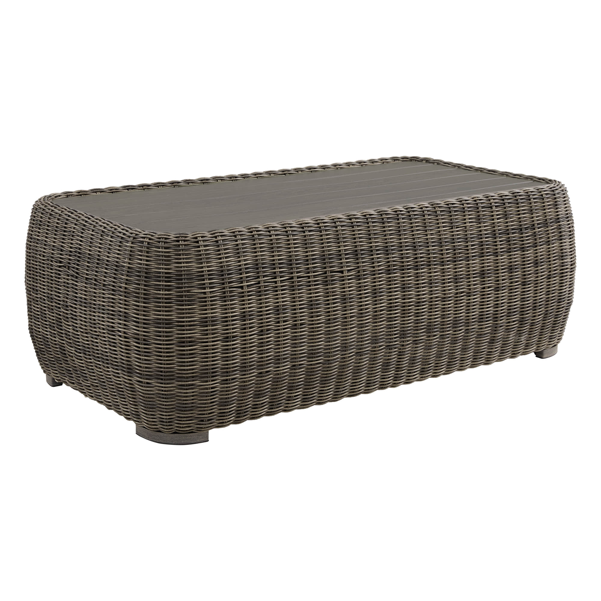 Liana Wicker Outdoor Coffee Table - Image 3