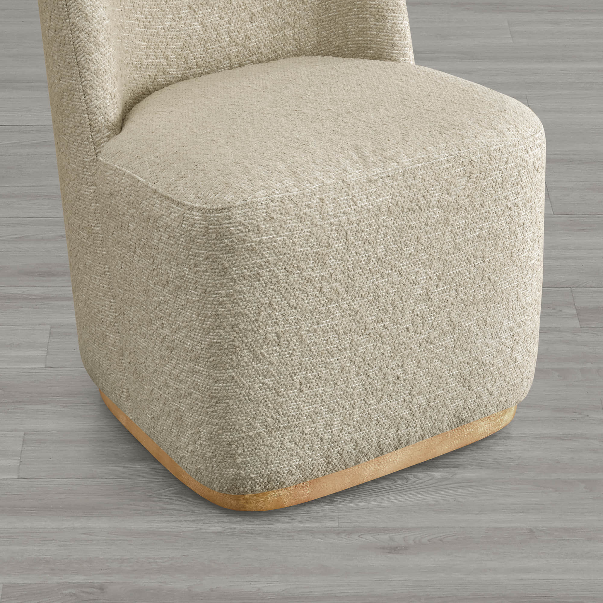 Lilibet Wingback Rolling Dining Chair With Casters - Image 27