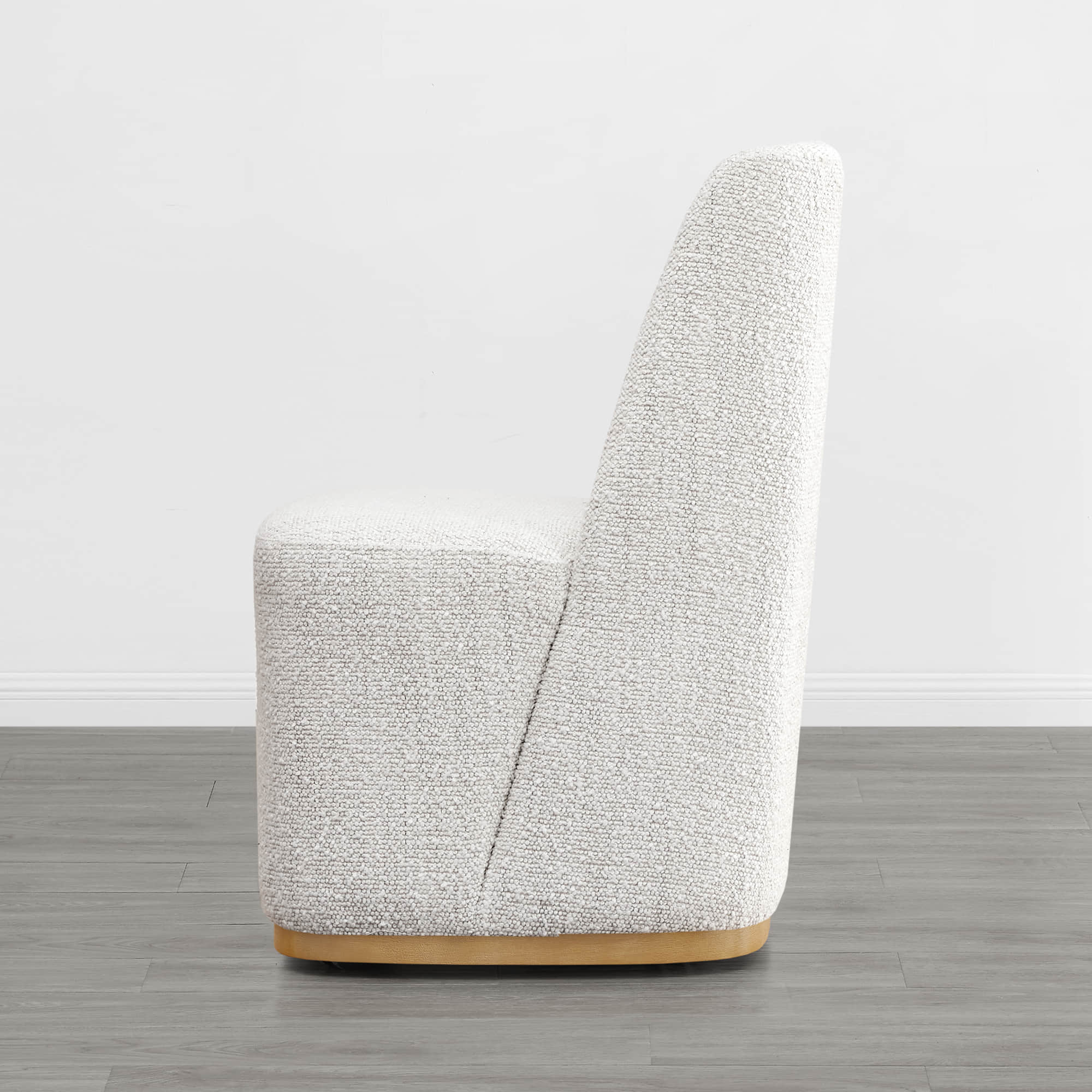 Lilibet Wingback Rolling Dining Chair With Casters - Image 30