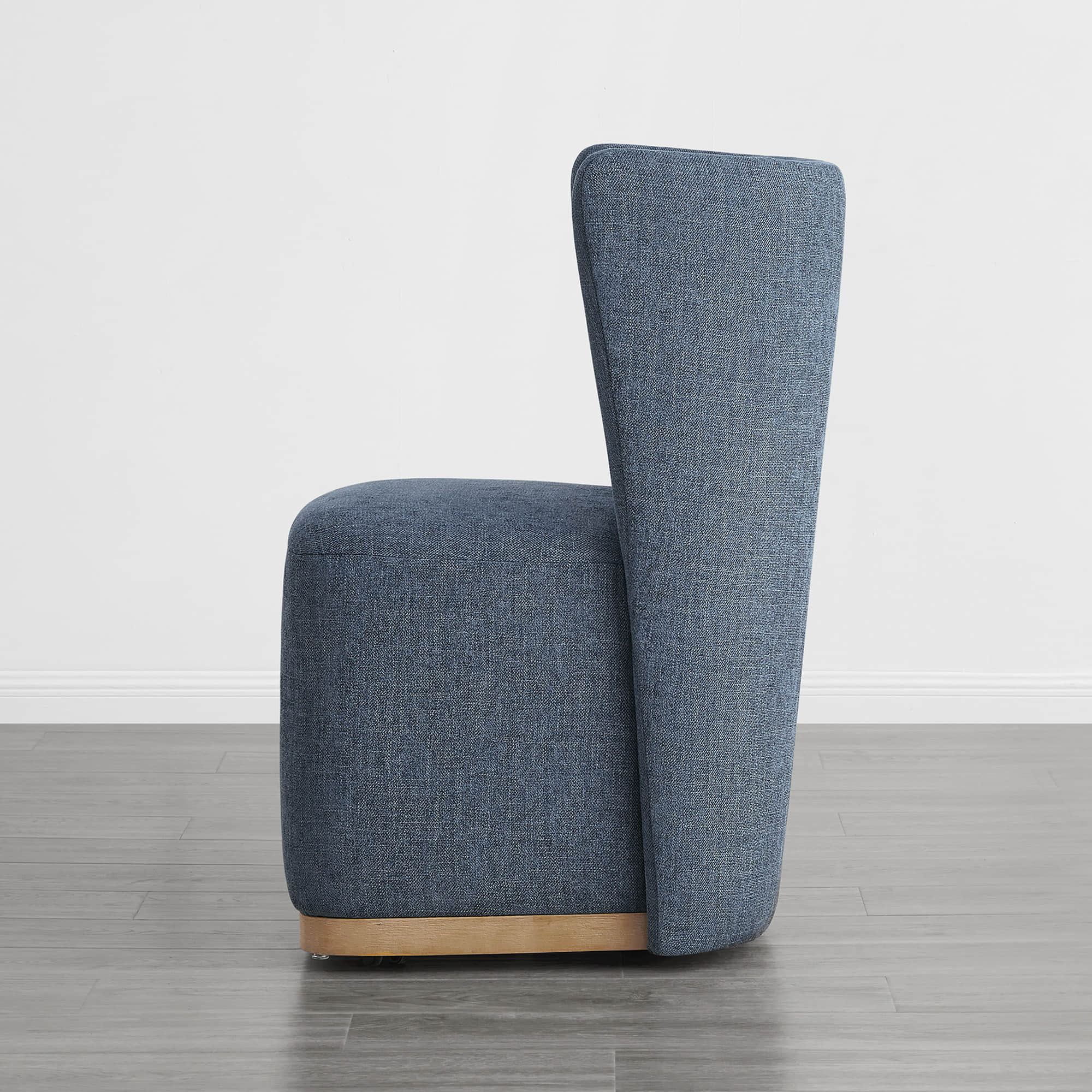 Lilibet Wingback Rolling Dining Chair With Casters - Image 42