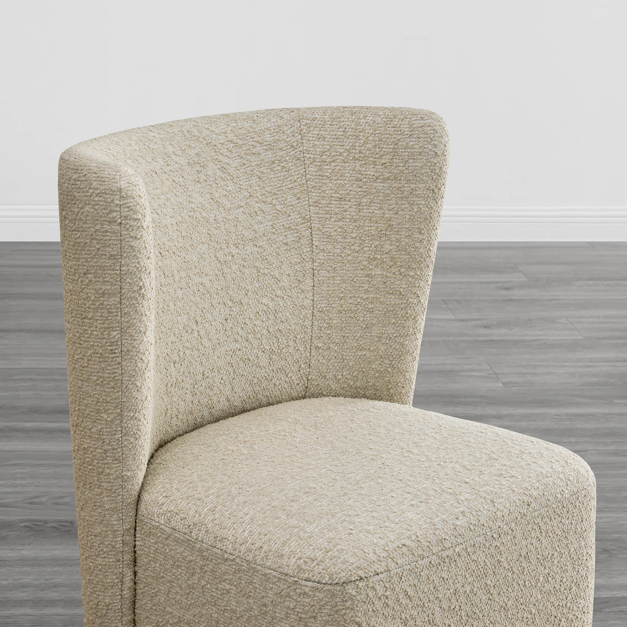 Lilibet Wingback Rolling Dining Chair With Casters - Image 61