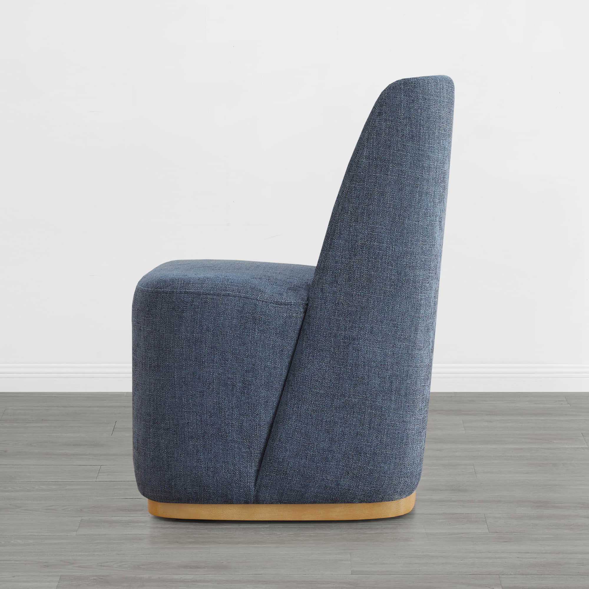 Lilibet Wingback Rolling Dining Chair With Casters - Image 9