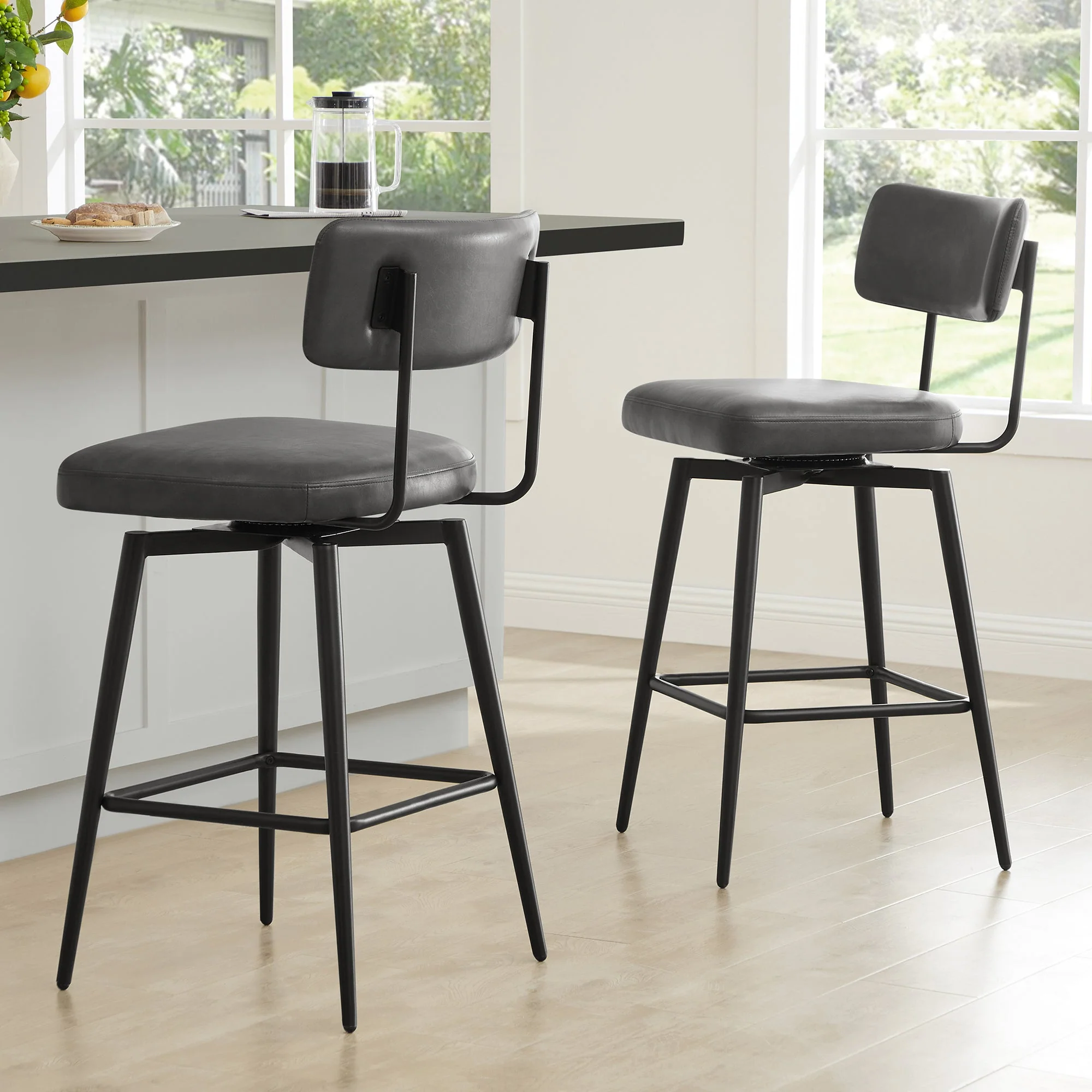 Lovy Swivel Counter Stools - Image 11