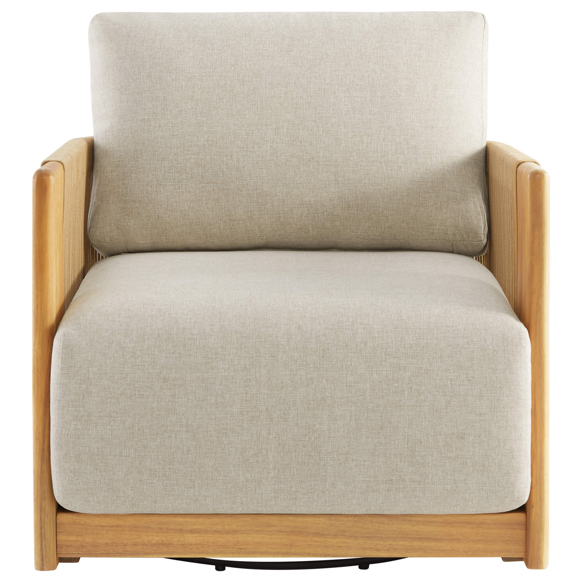 Marisol Outdoor Fully-assembled Rope Wood Accent Chair - Image 25