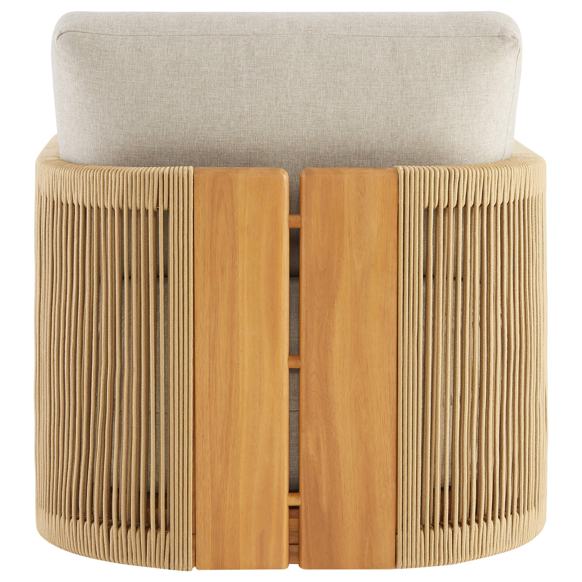 Marisol Outdoor Fully-assembled Rope Wood Accent Chair - Image 26