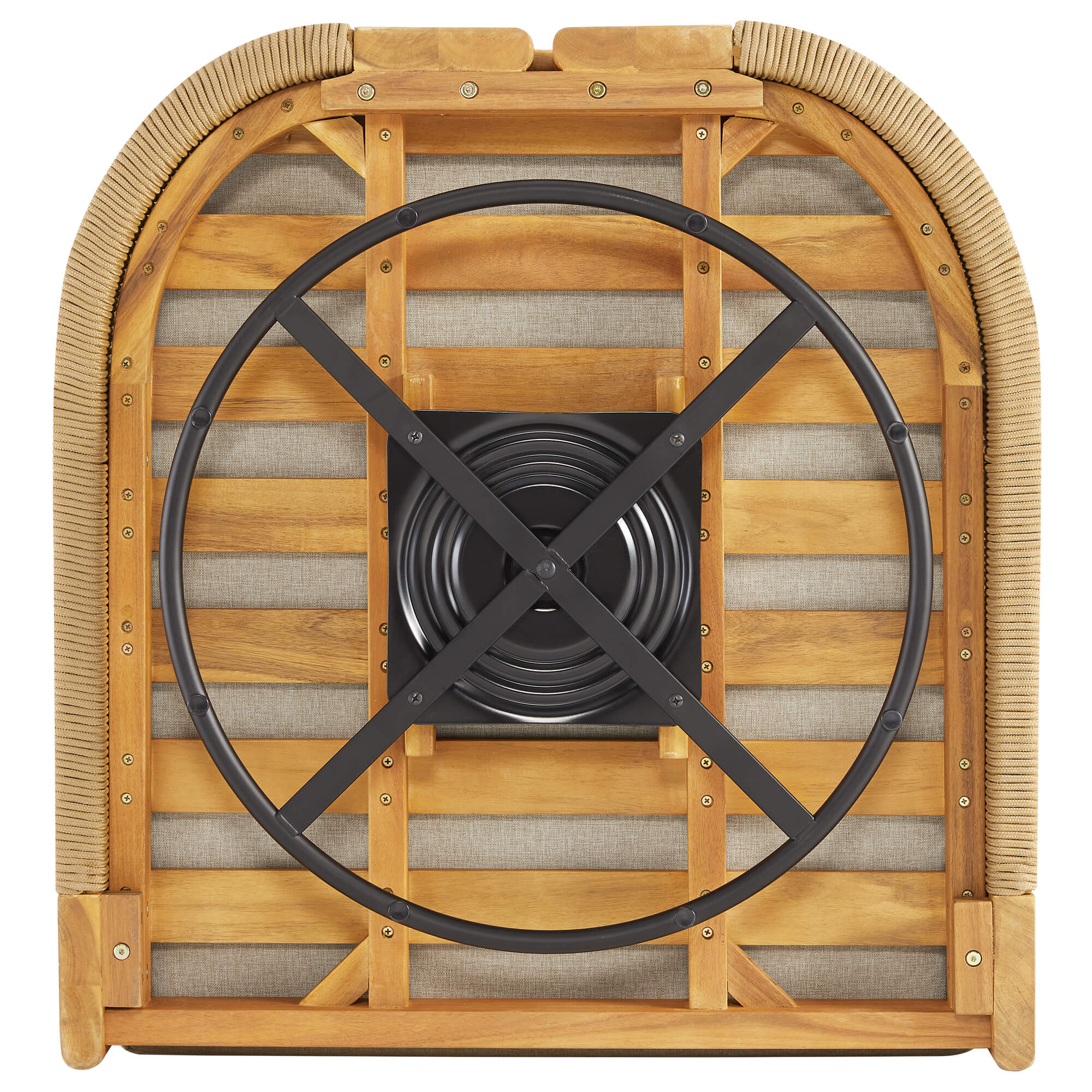 Marisol Outdoor Fully-assembled Rope Wood Accent Chair - Image 28