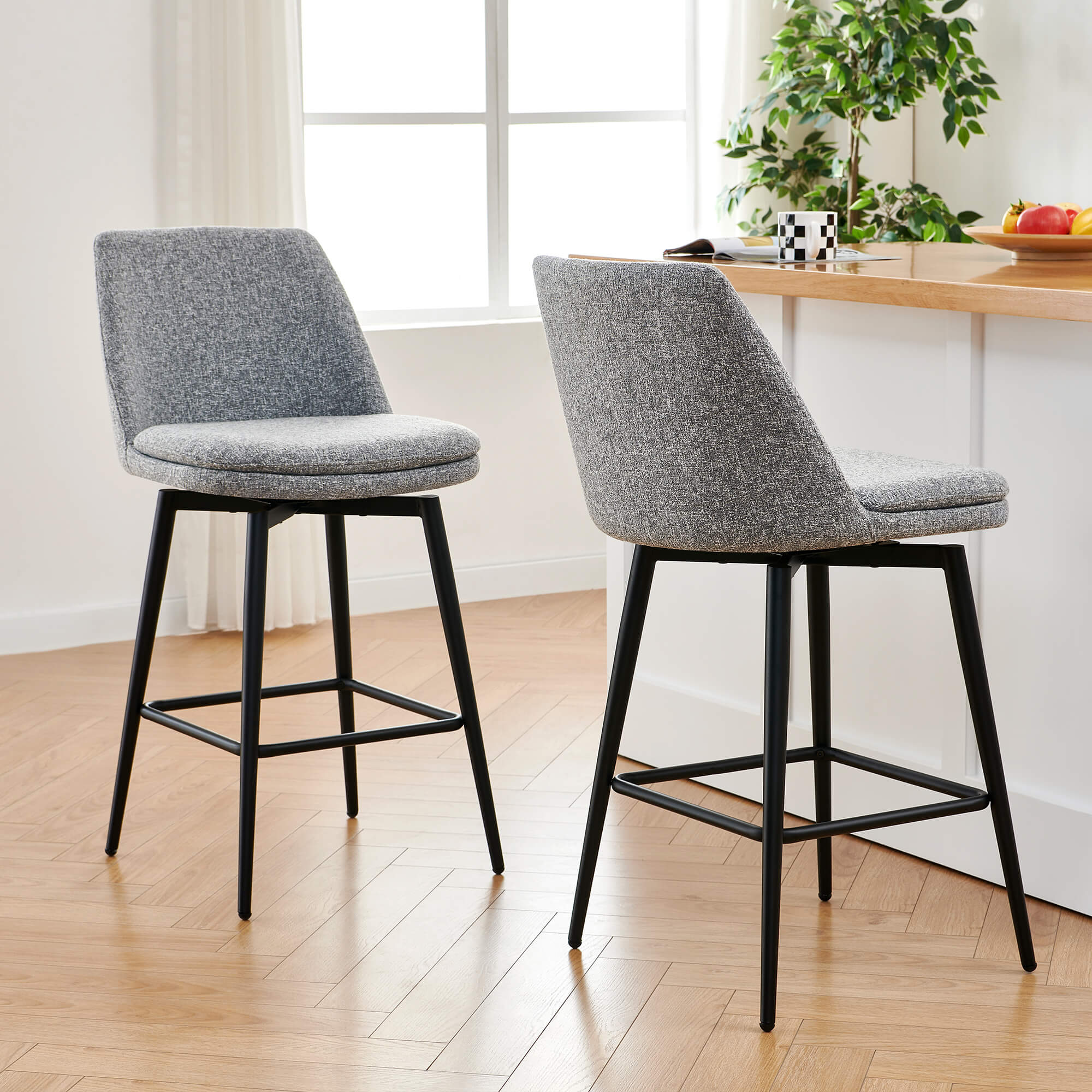 Eli Swivel Bar & Counter Stool - Image 19