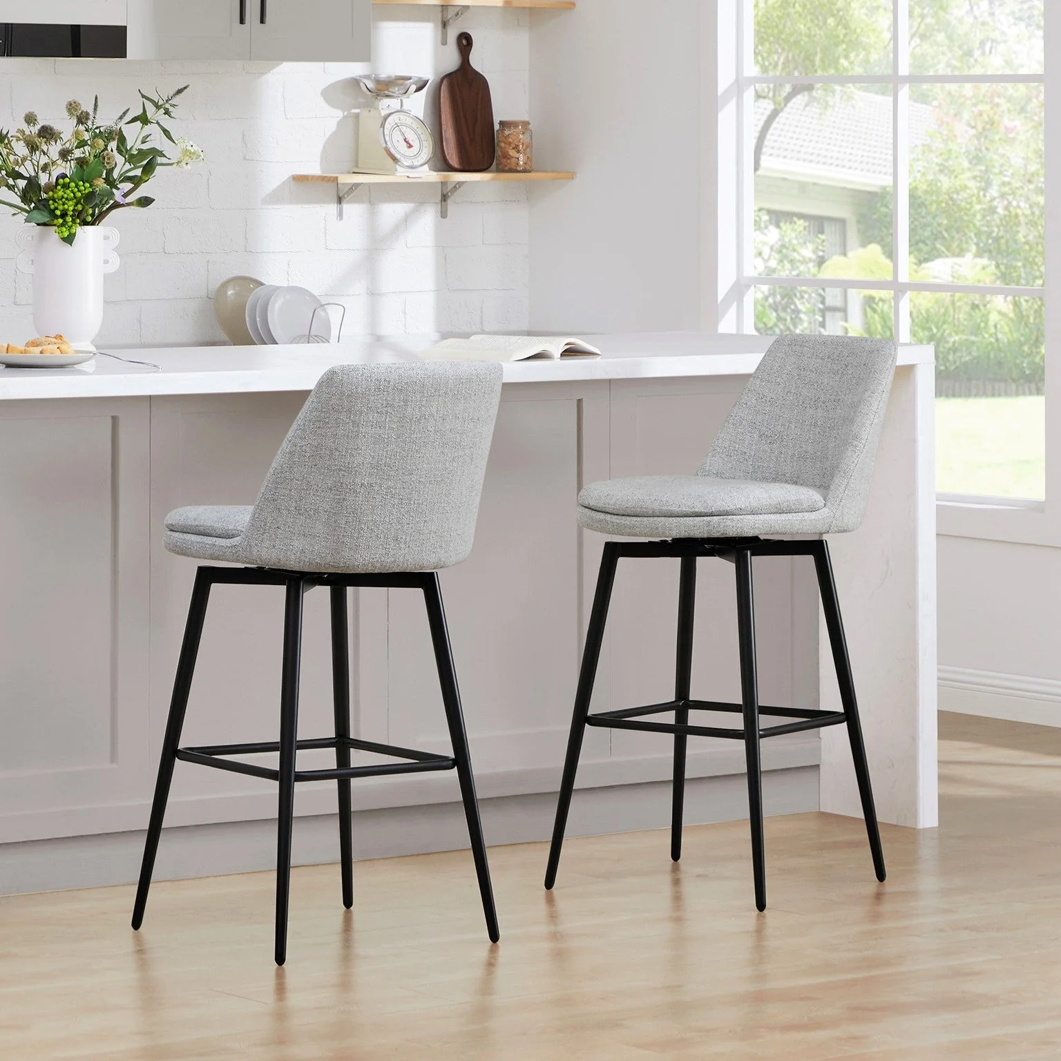 Eli Swivel Bar & Counter Stool - Image 47