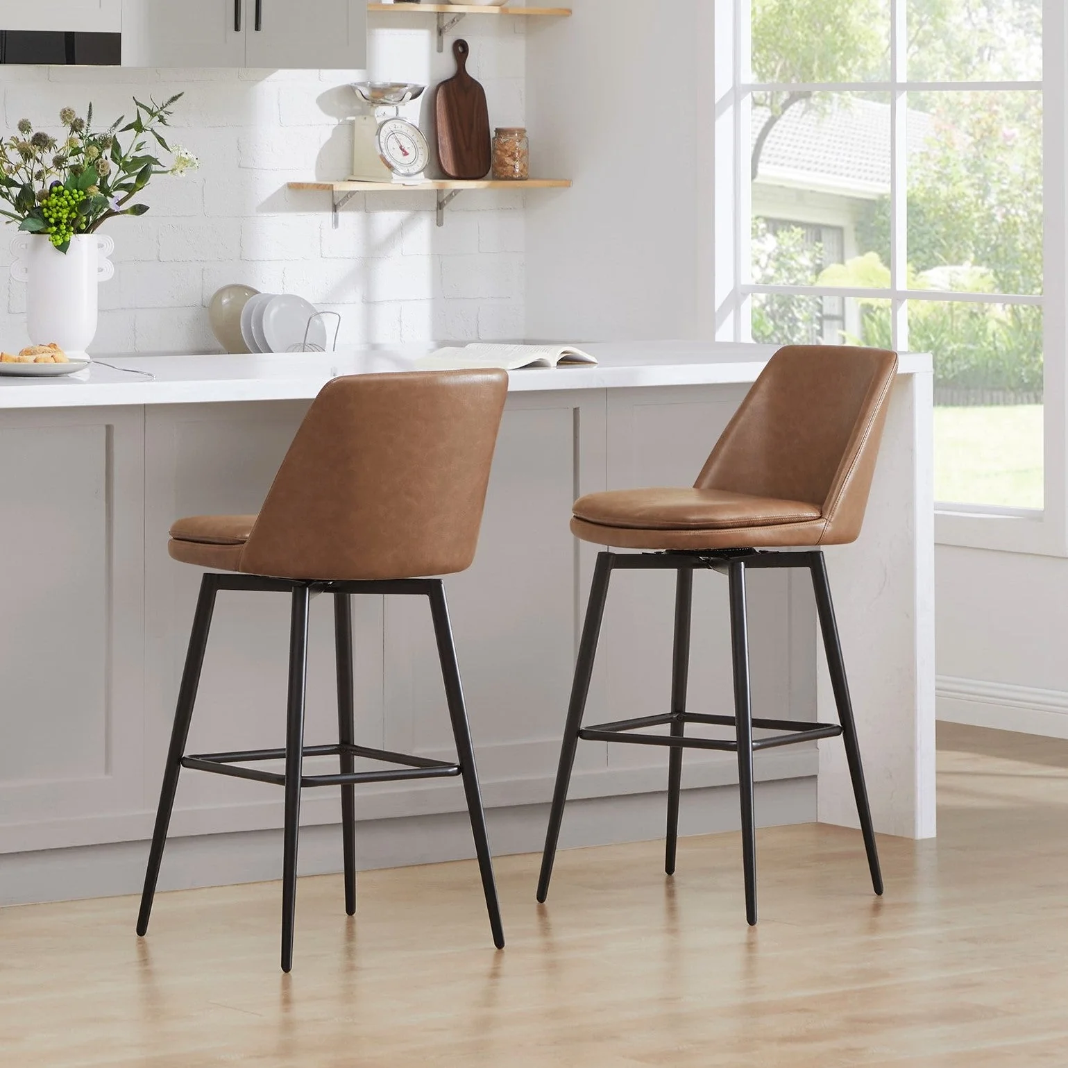 Eli Swivel Bar & Counter Stool - Image 49