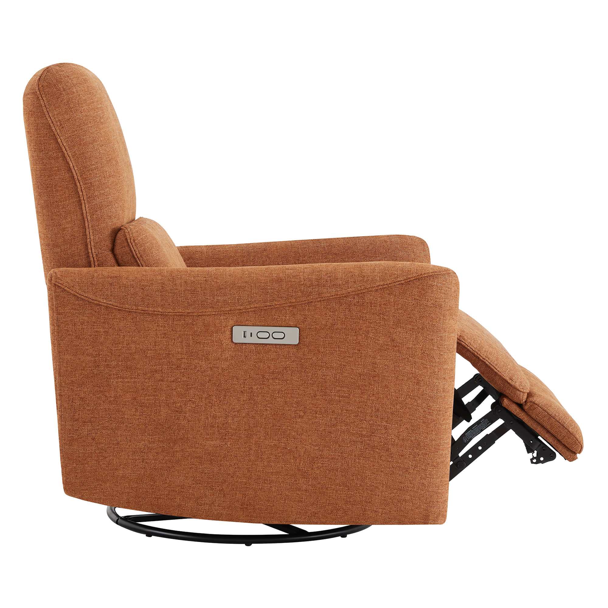 Tracee Modern Power Swivel Glider Recliner - Image 15