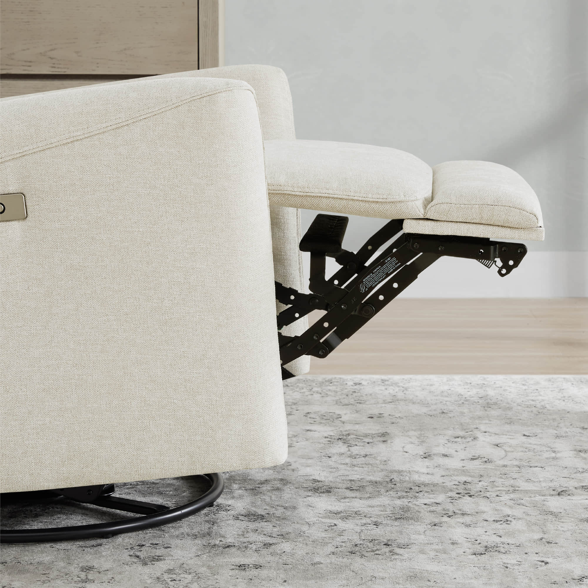 Tracee Modern Power Swivel Glider Recliner - Image 37