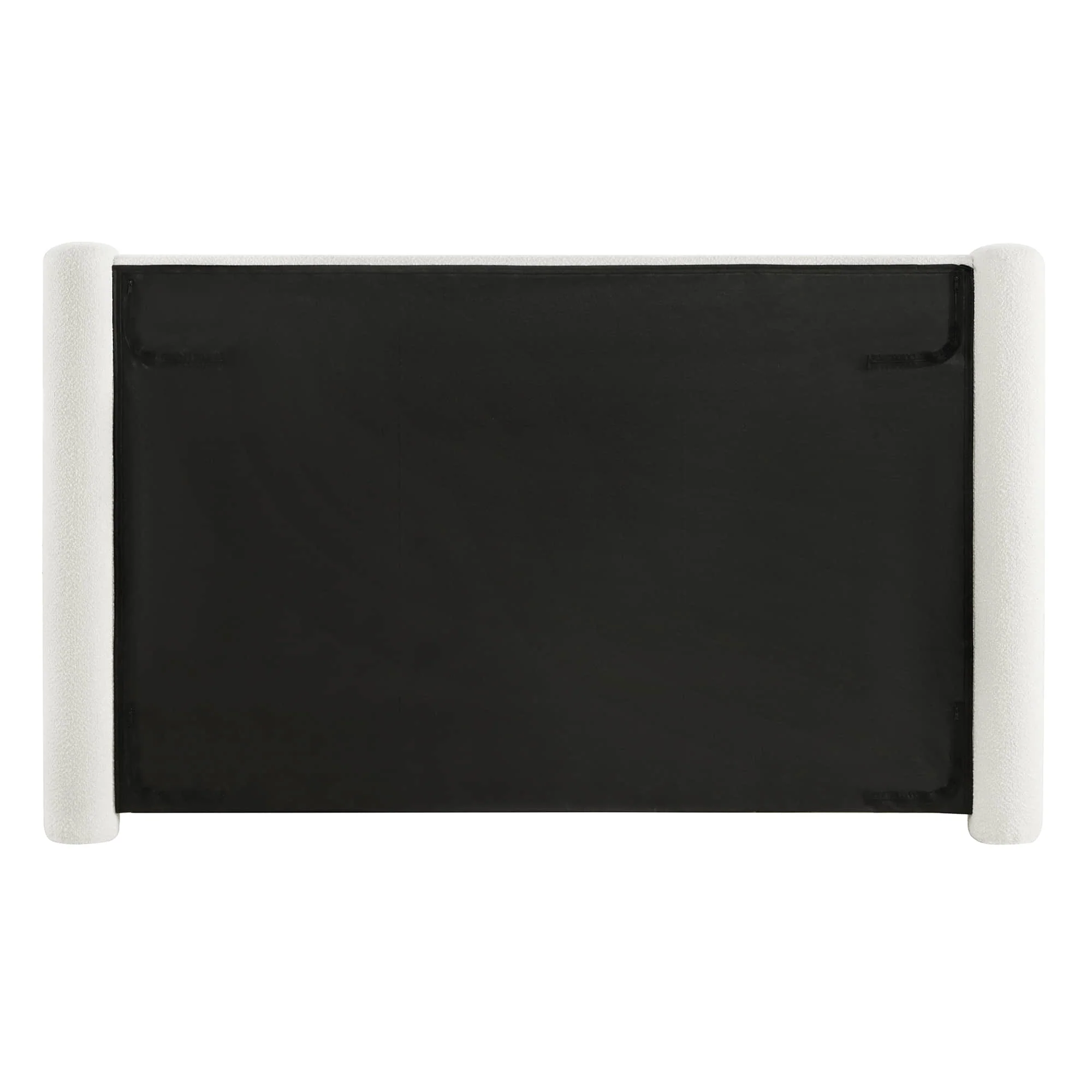 Neta Modern Boucle Upholstered Platform Bed, Full & Queen Sizes - Image 12