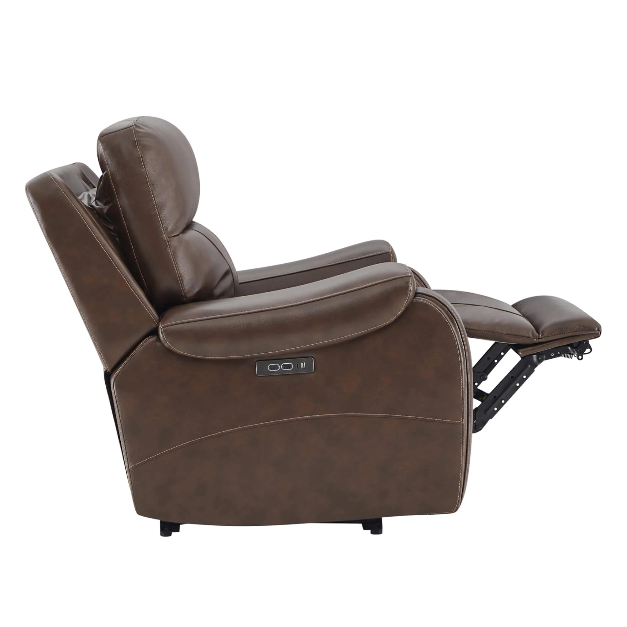 Noah Zero-Gravity Genuine Leather Recliner with Power Headrest - Image 10