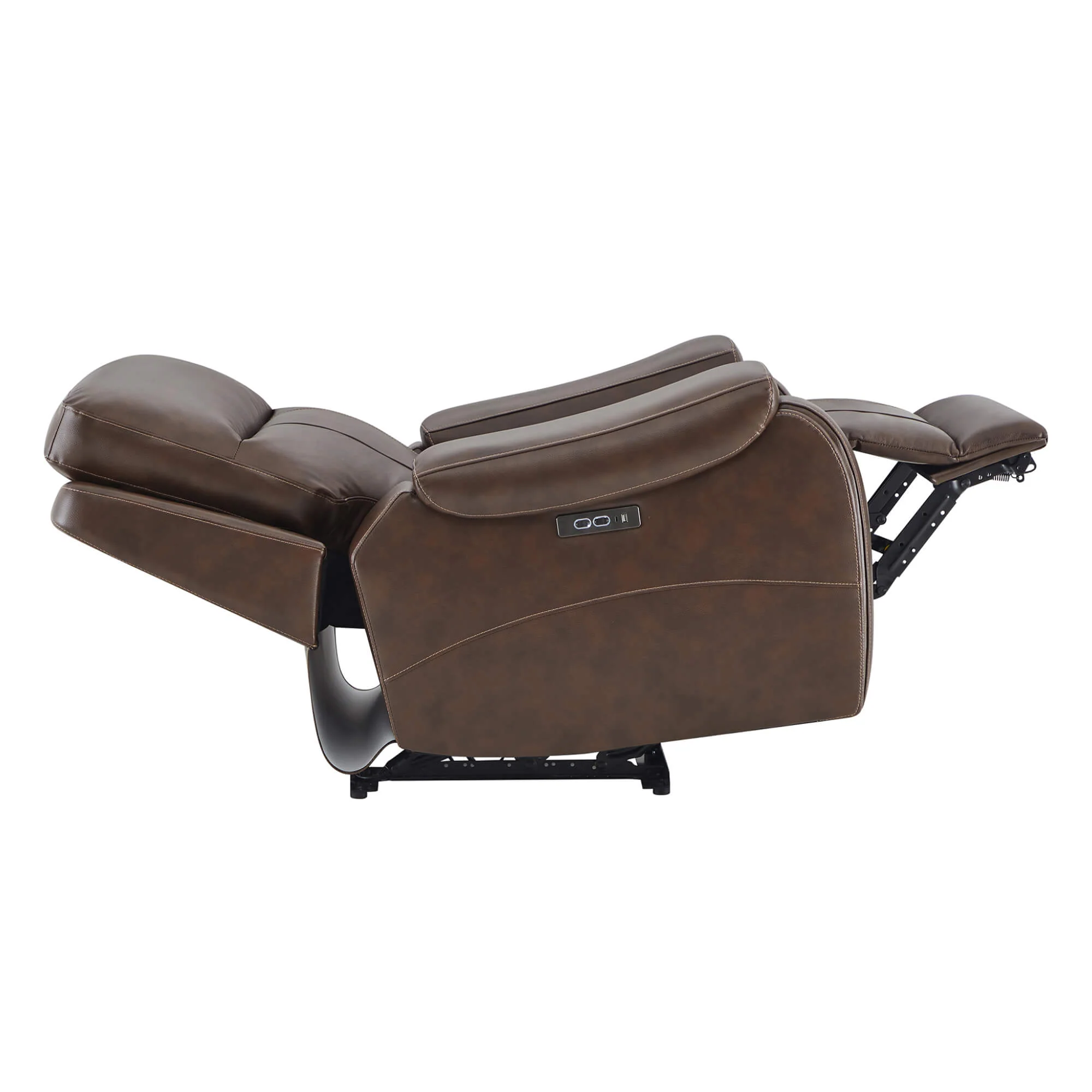 Noah Zero-Gravity Genuine Leather Recliner with Power Headrest - Image 11