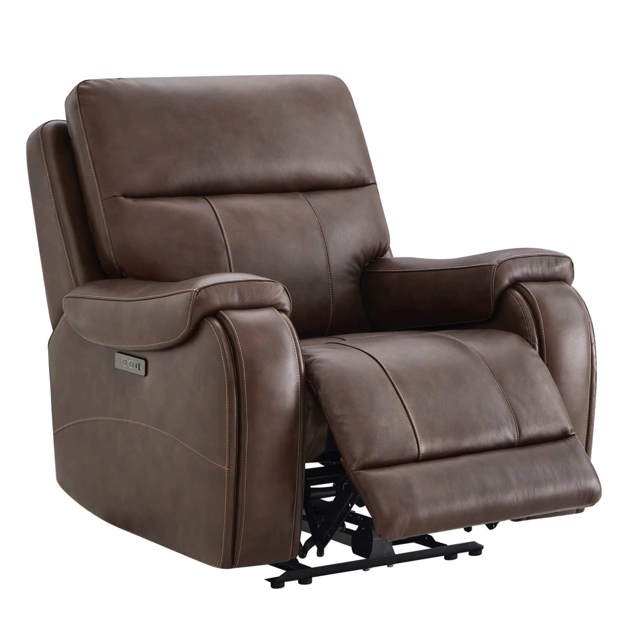 Noah Zero-Gravity Genuine Leather Recliner with Power Headrest - Image 13