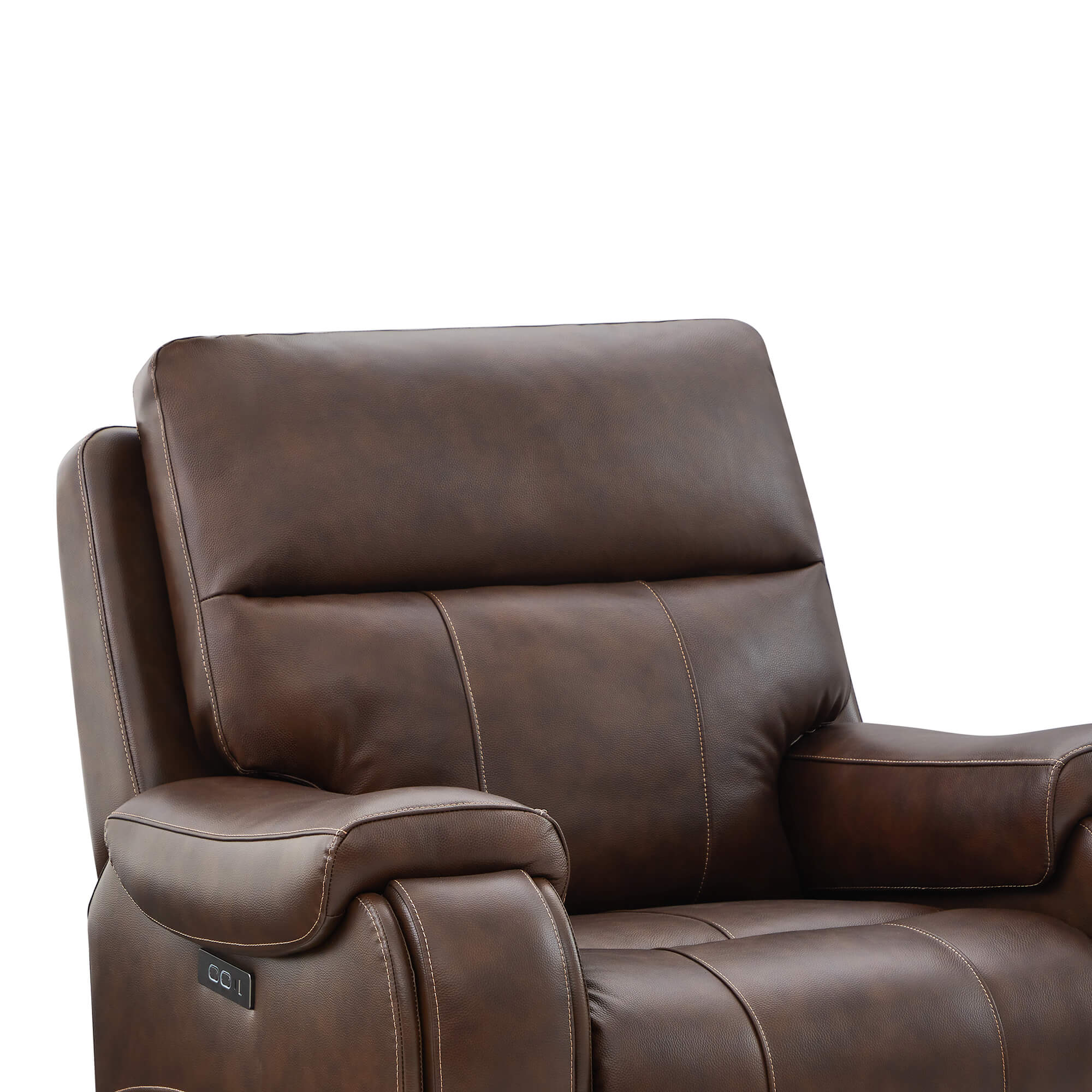 Noah Zero-Gravity Genuine Leather Recliner with Power Headrest - Image 15