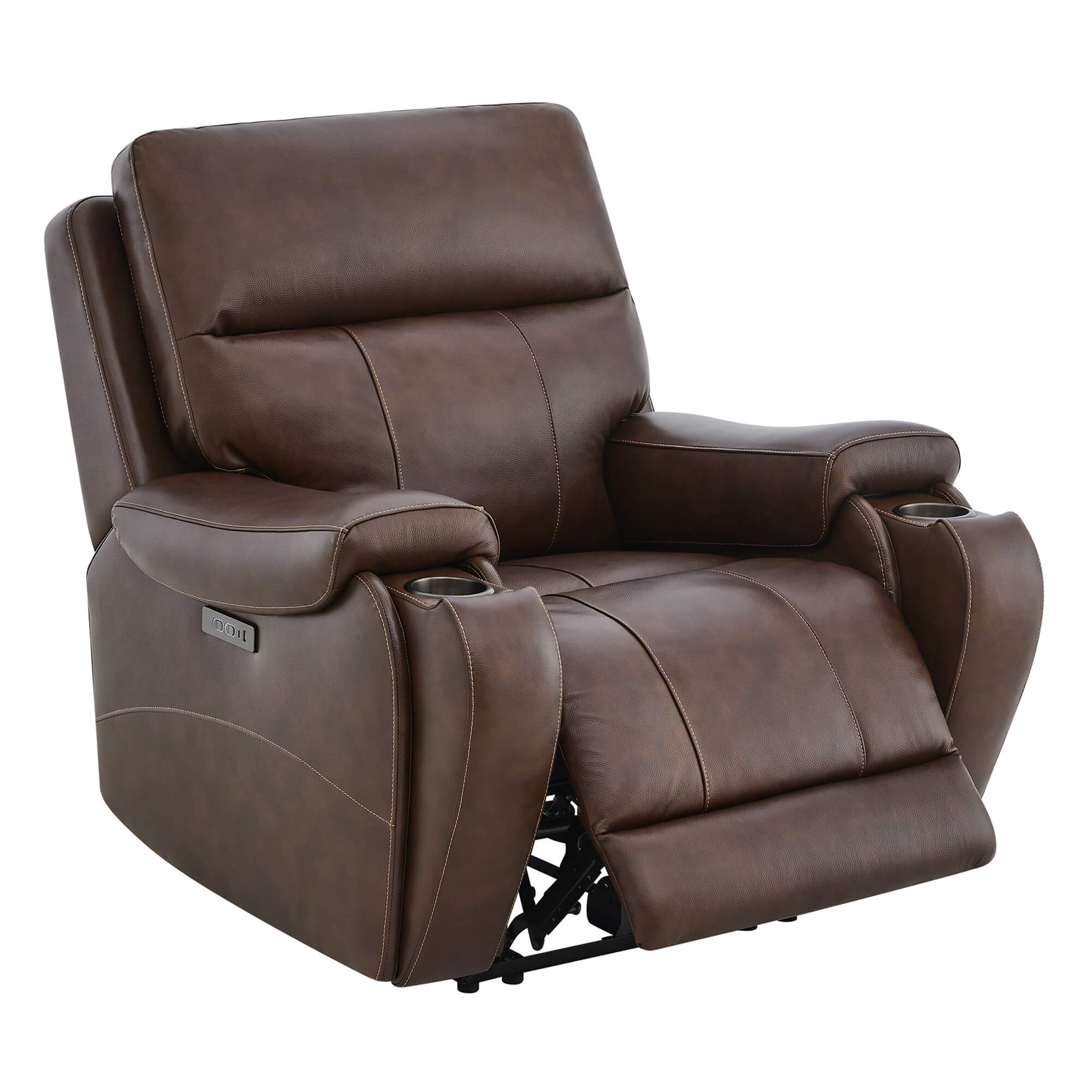 Noah Zero-Gravity Genuine Leather Recliner with Power Headrest - Image 18