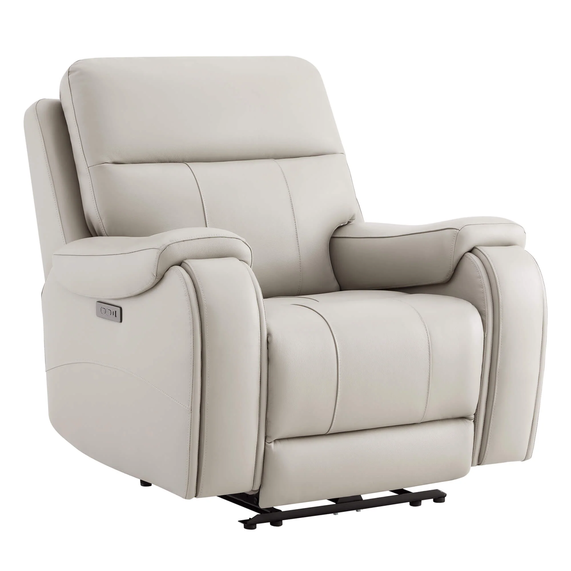 Noah Zero-Gravity Genuine Leather Recliner with Power Headrest - Image 20