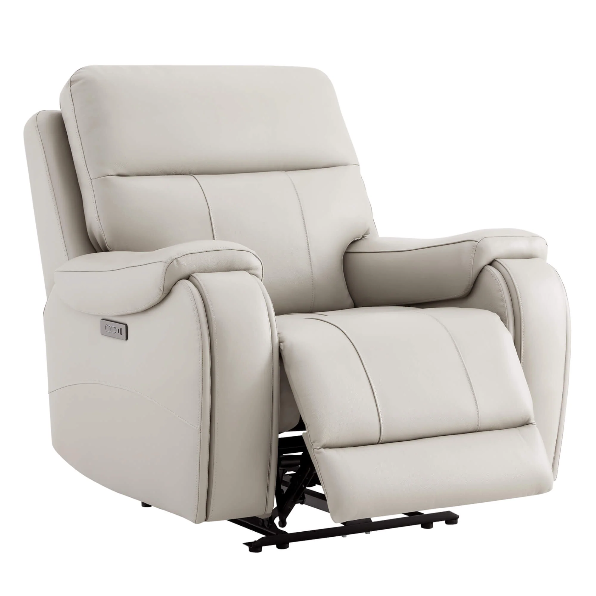 Noah Zero-Gravity Genuine Leather Recliner with Power Headrest - Image 21