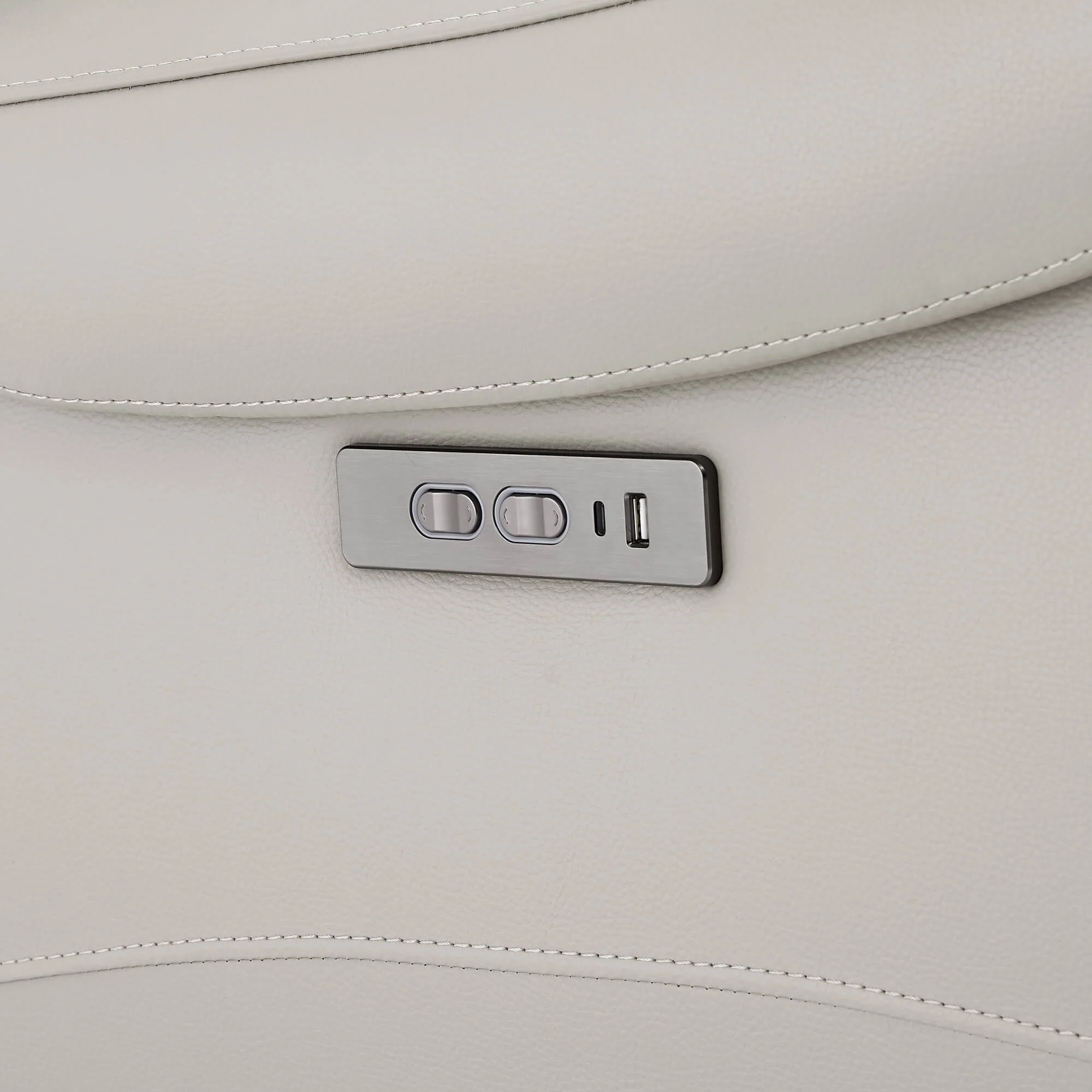 Noah Zero-Gravity Genuine Leather Recliner with Power Headrest - Image 30