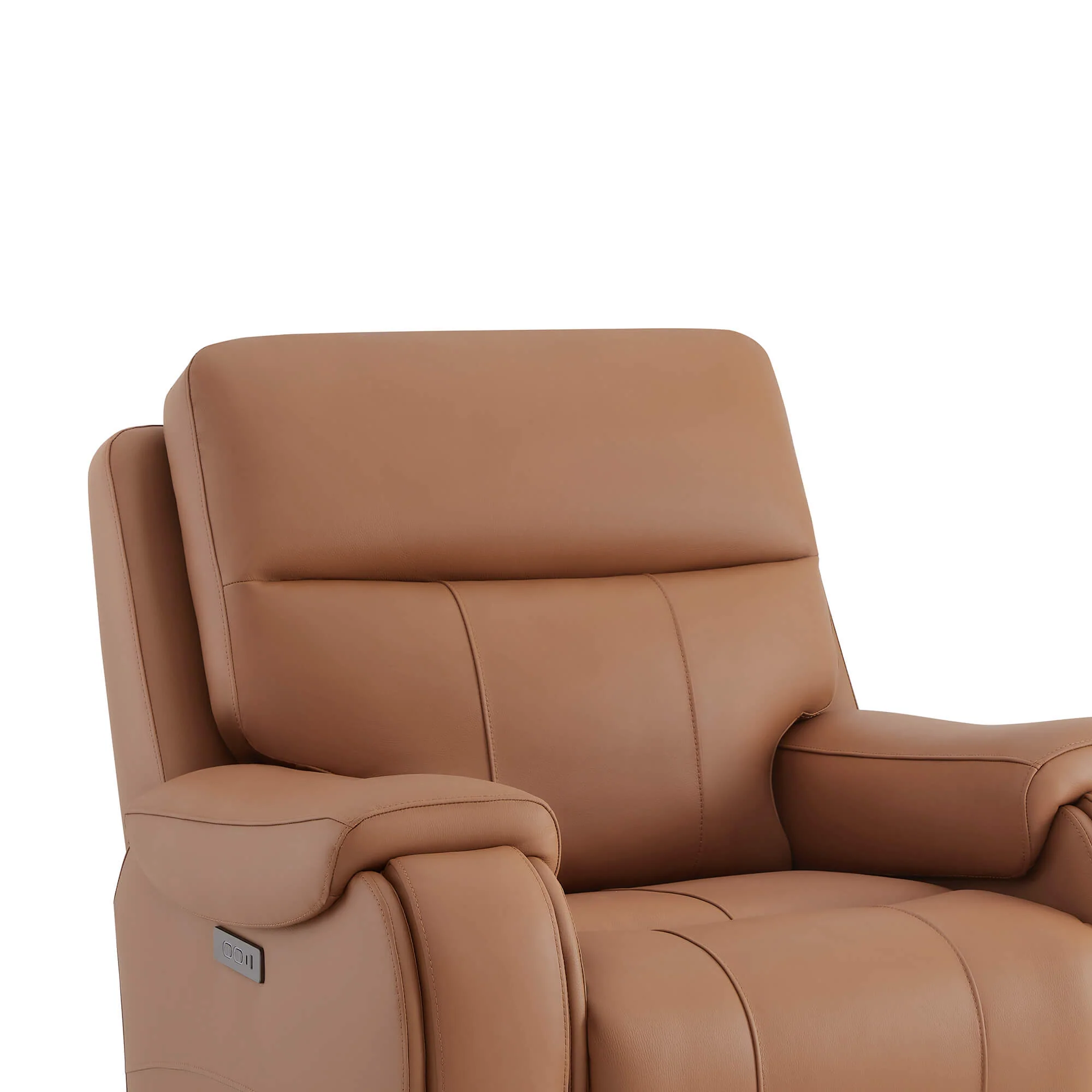 Noah Zero-Gravity Genuine Leather Recliner with Power Headrest - Image 43