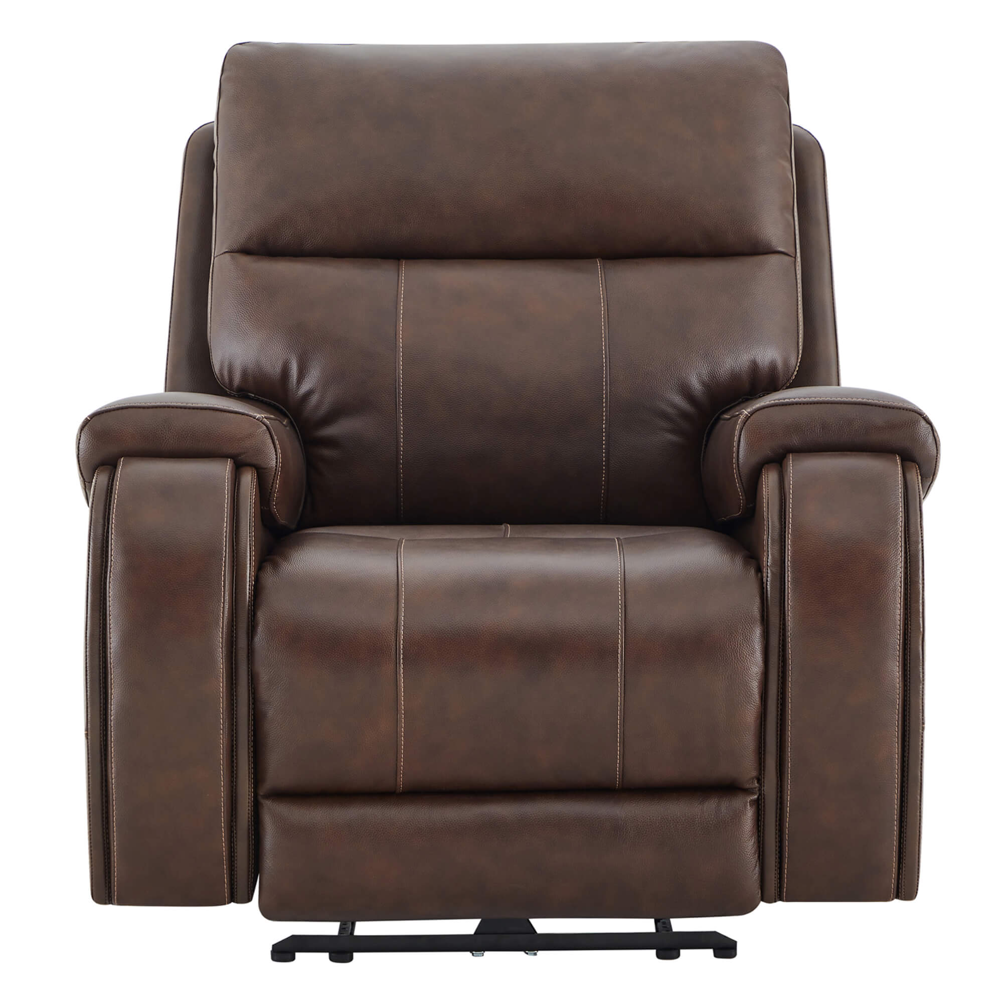 Noah Zero-Gravity Genuine Leather Recliner with Power Headrest - Image 6