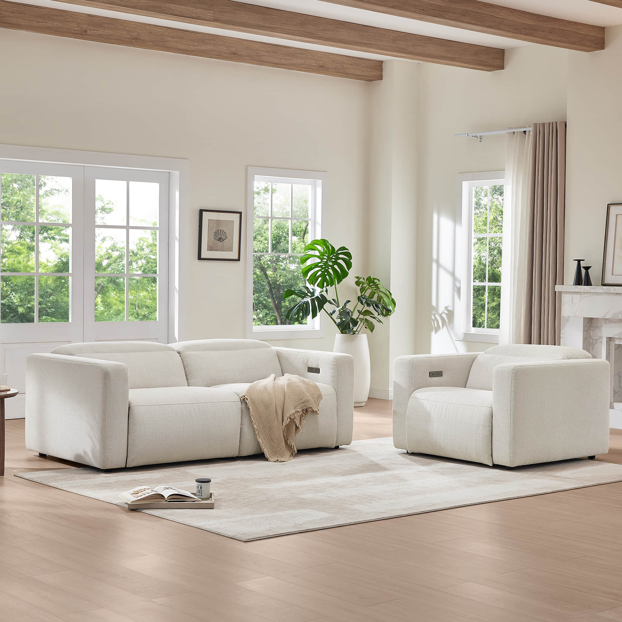 Oliver Power Recliner Sofa Chair - Image 12