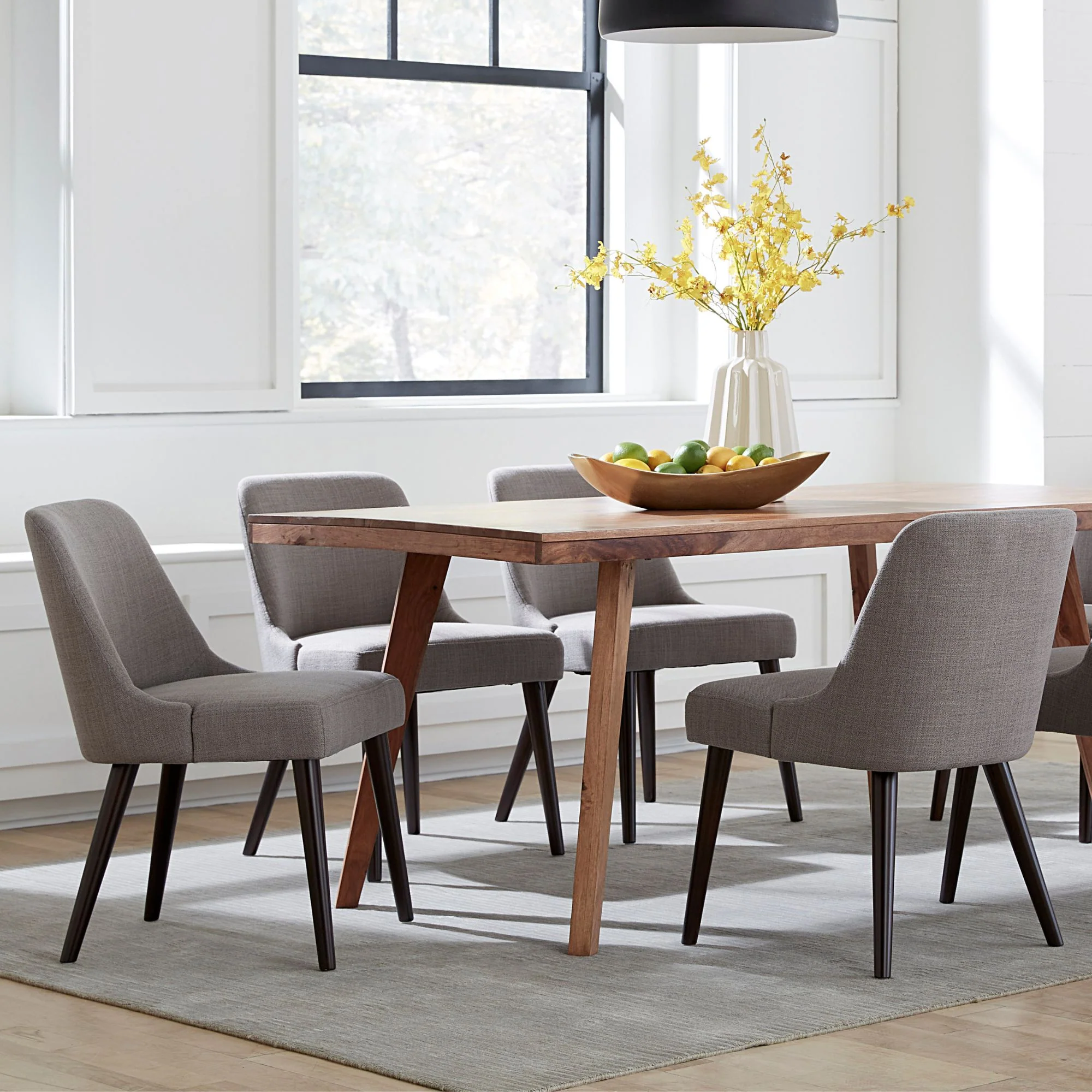 Rhett Upholstered Modern Dining Chair - Image 4