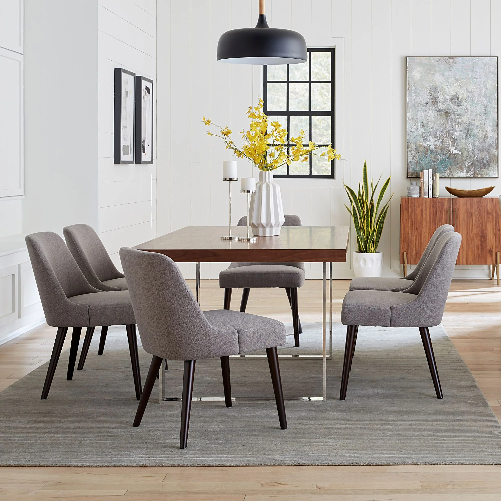 Rhett Upholstered Modern Dining Chair - Image 8
