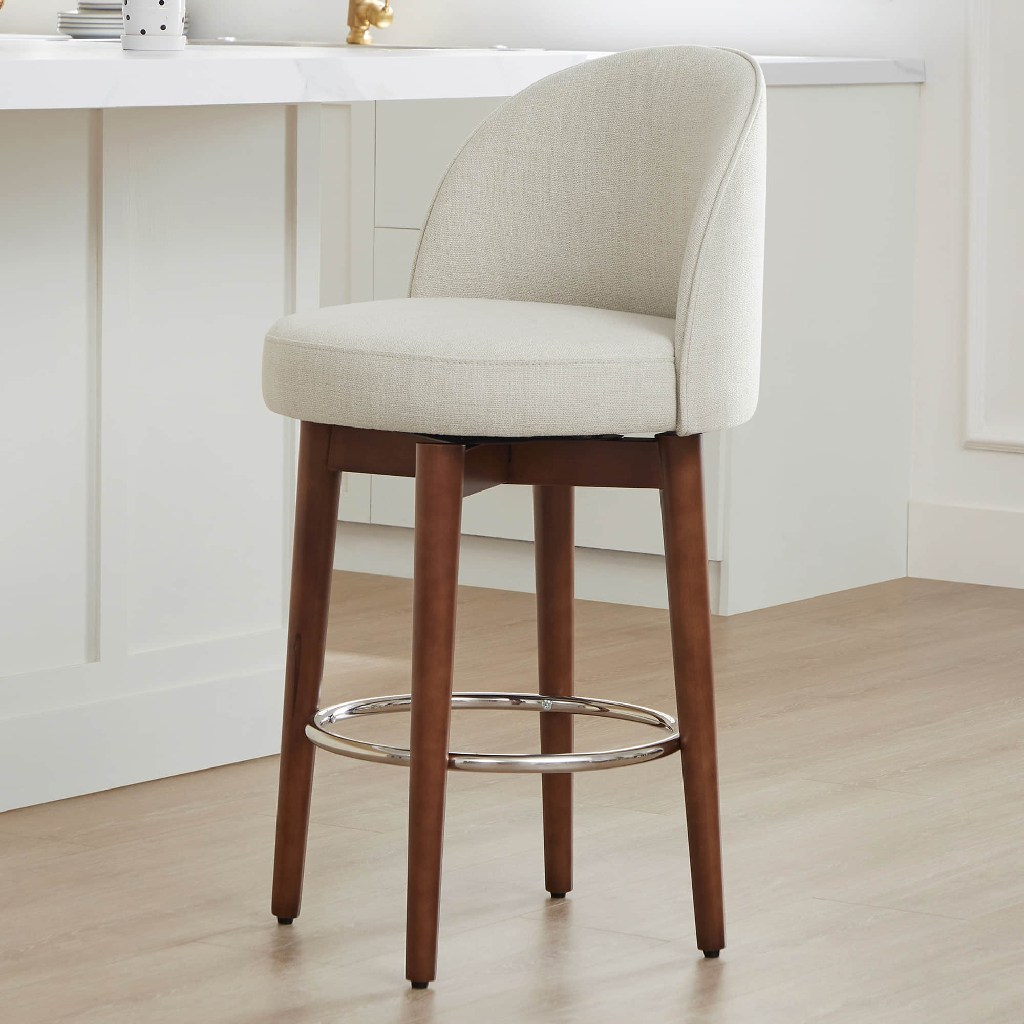 Rosa Swivel Counter Stool (Set of 2) - Image 18