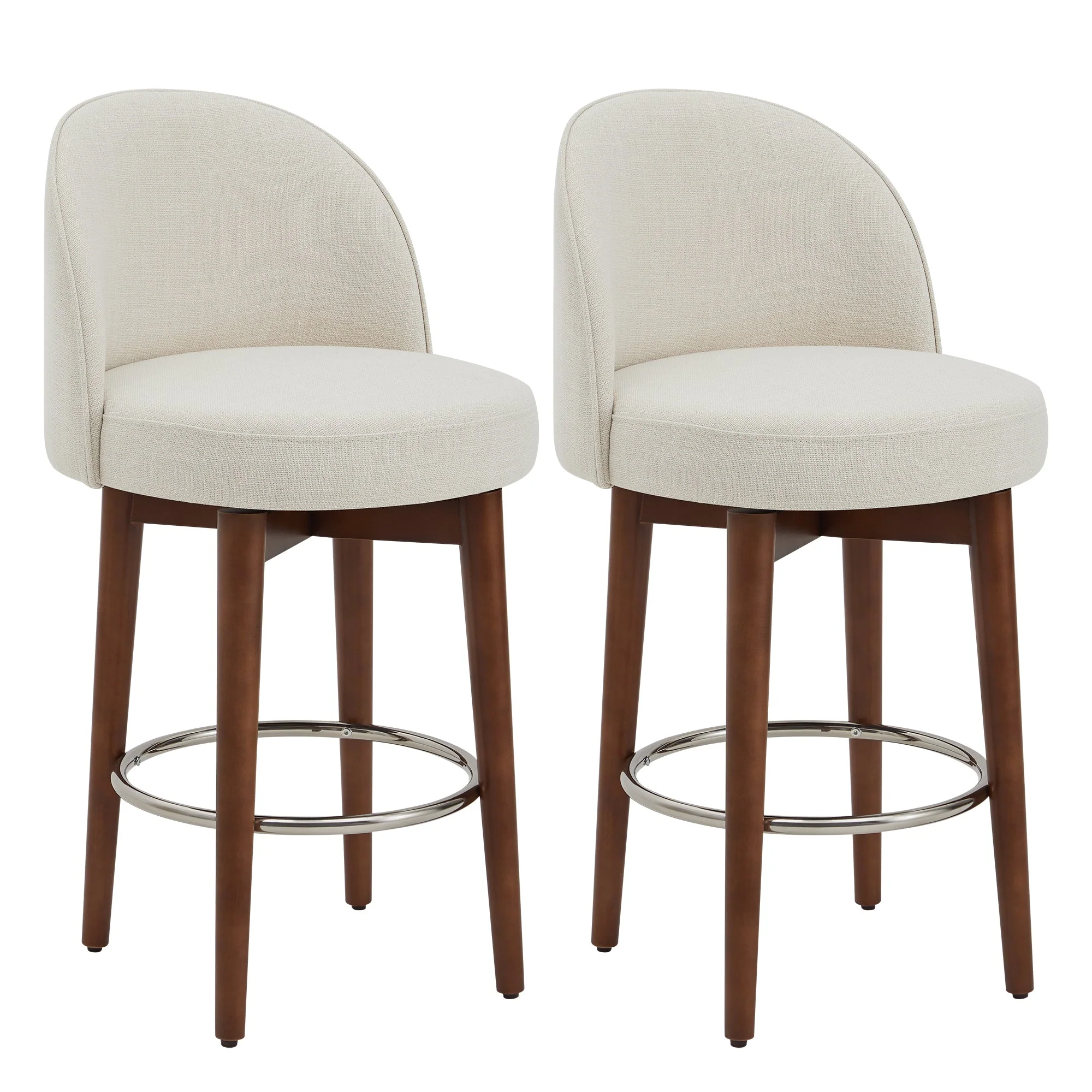 Rosa Swivel Counter Stool (Set of 2) - Image 25