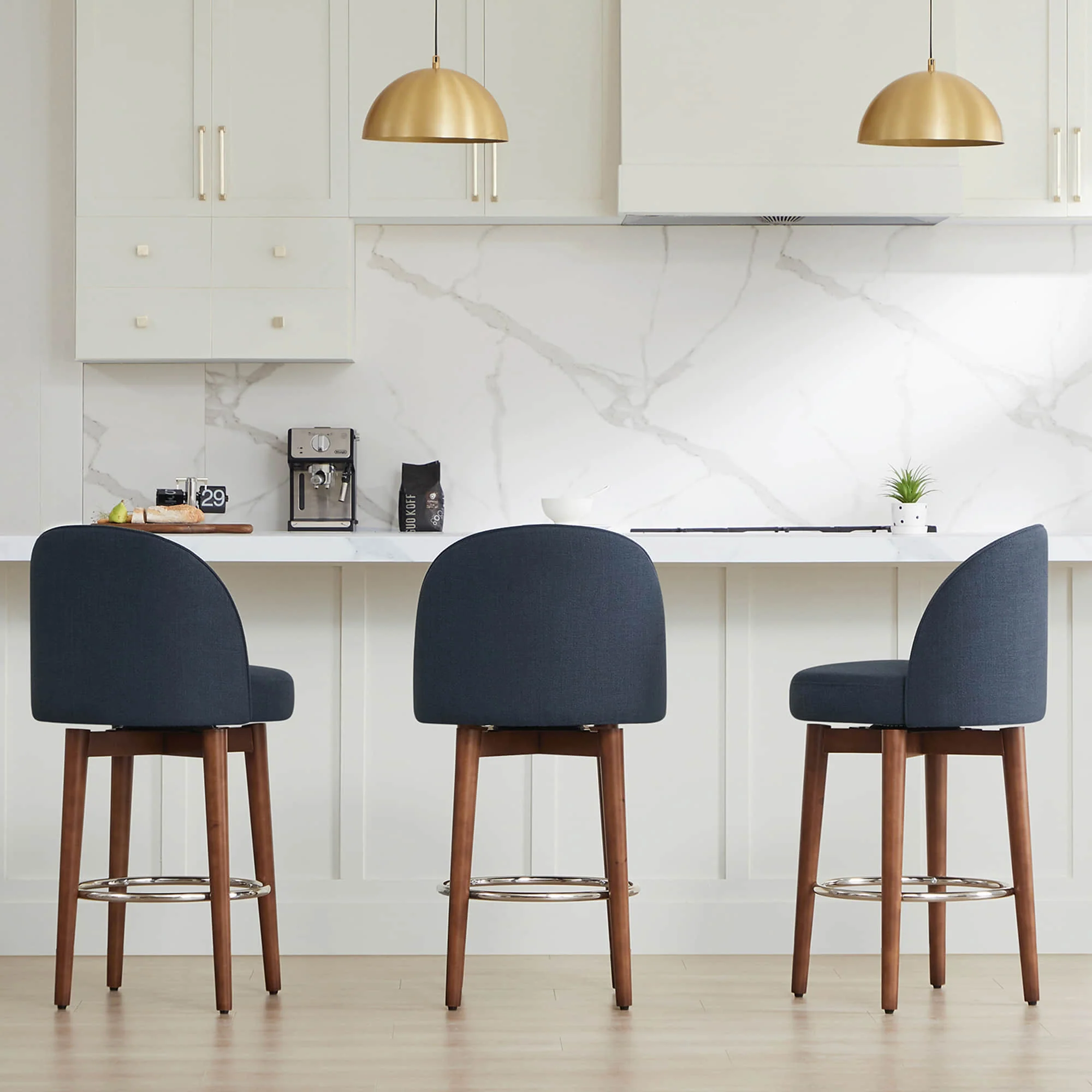 Rosa Swivel Counter Stool (Set of 2) - Image 33