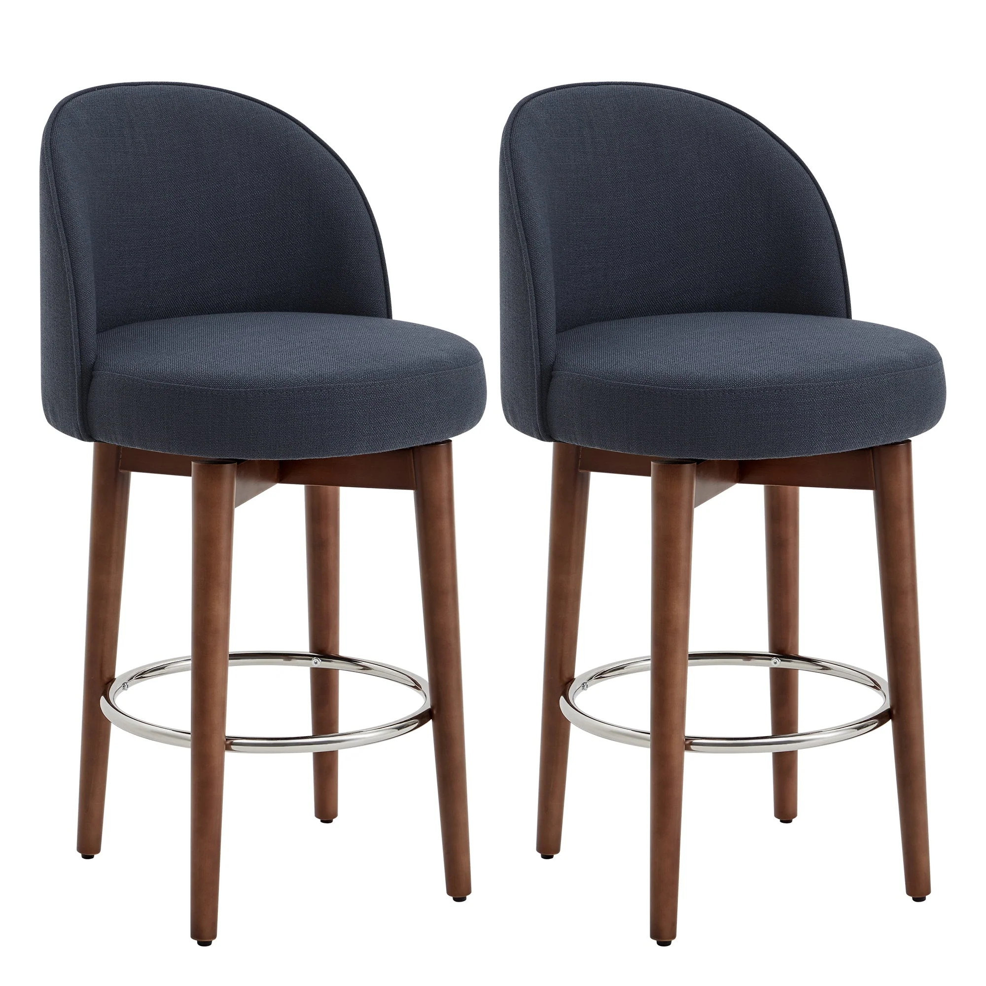 Rosa Swivel Counter Stool (Set of 2) - Image 34