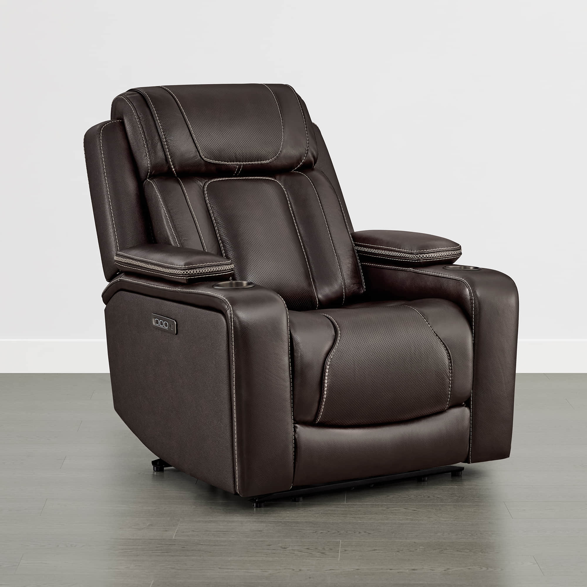 Sable Super Zero-gravity Triple-Motor Power Recliner with Storage - Image 16