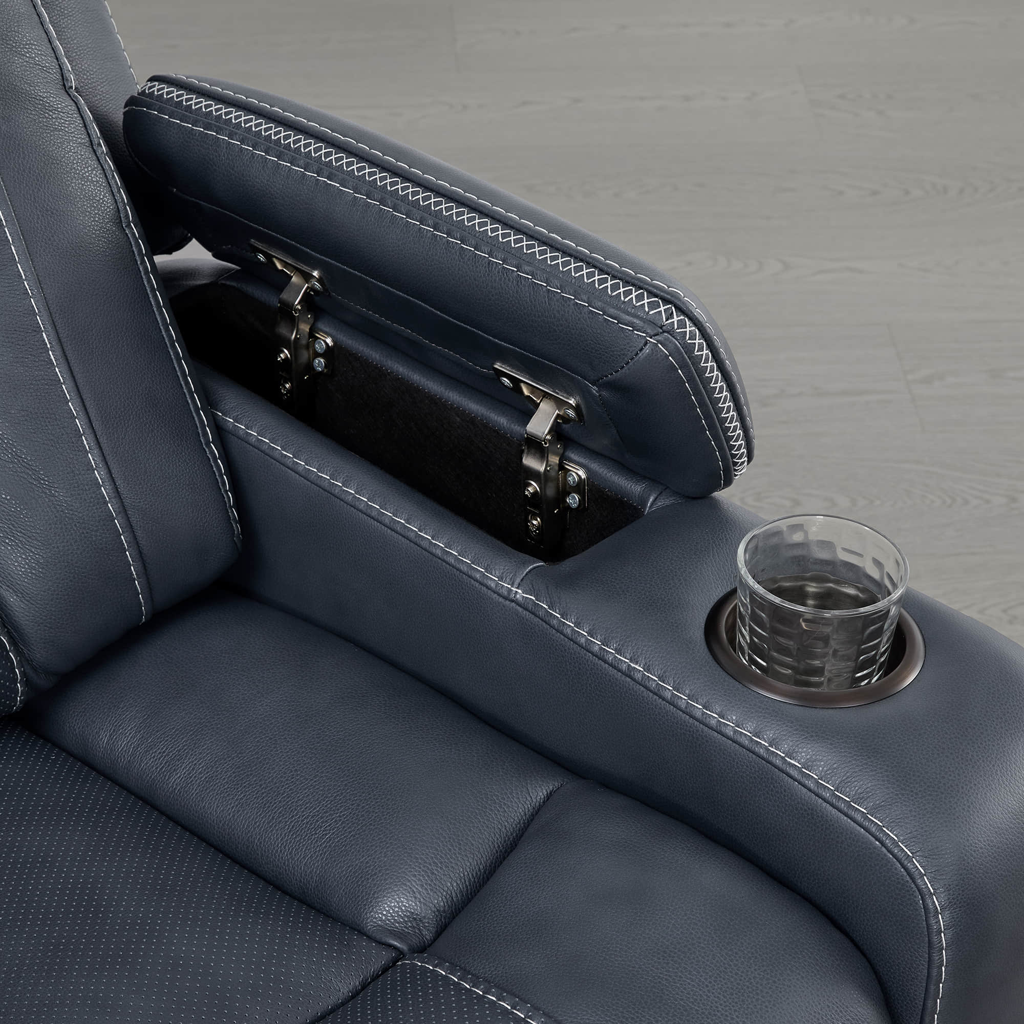 Sable Super Zero-gravity Triple-Motor Power Recliner with Storage - Image 53