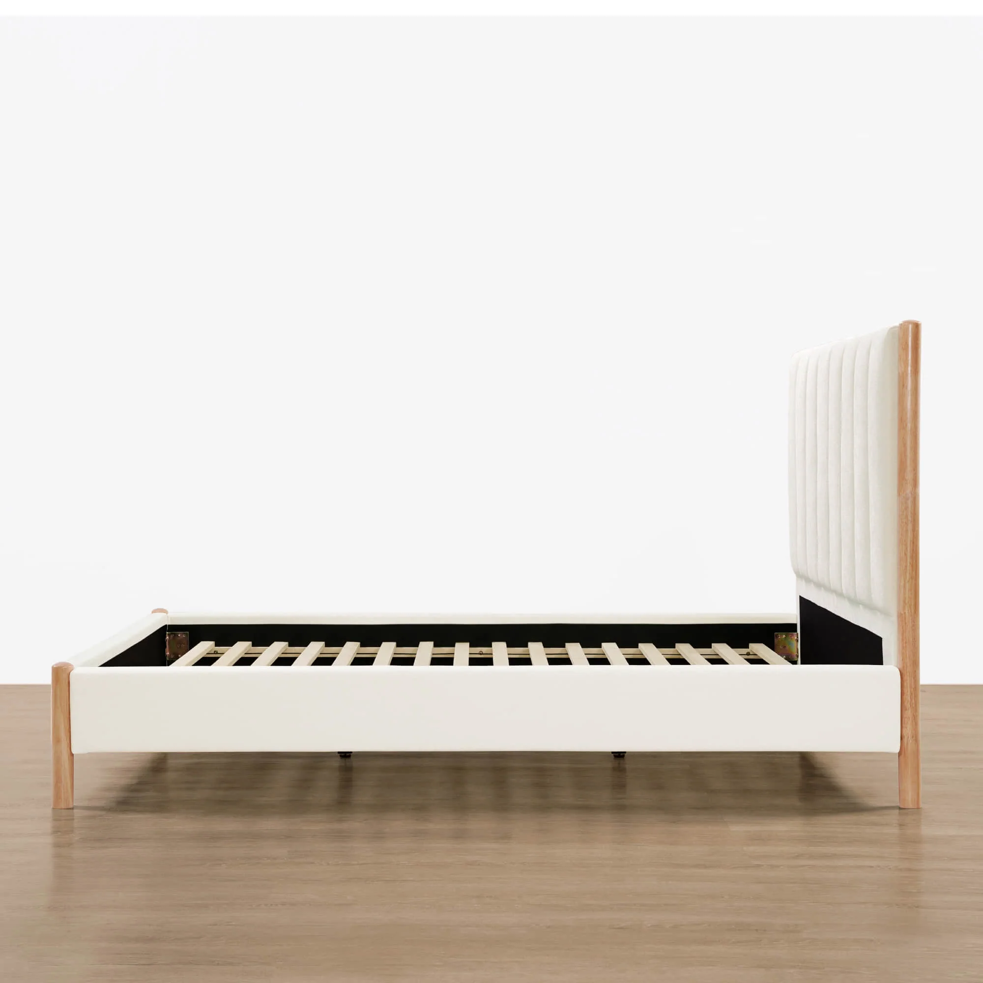 Serene Queen Contemporary Upholstered Platform Bed - Image 12