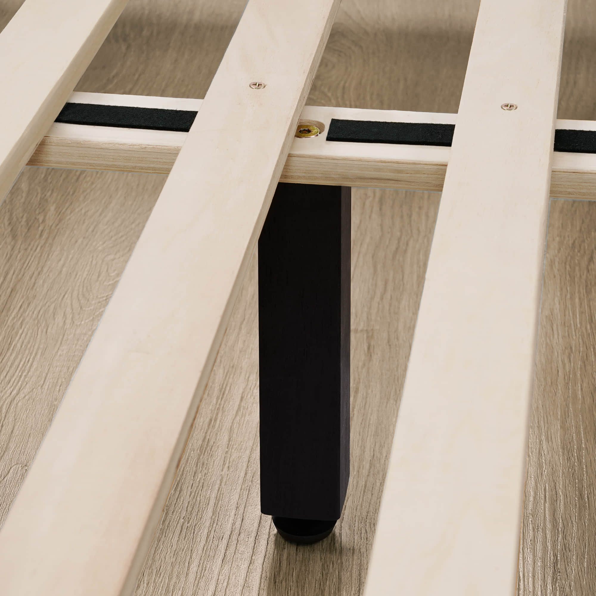 Serene Queen Contemporary Upholstered Platform Bed - Image 13