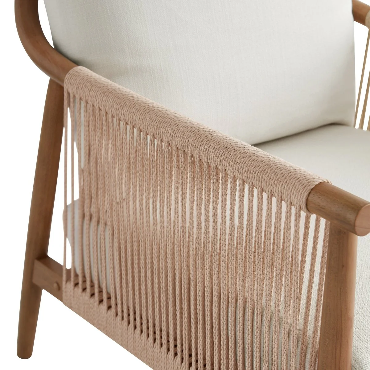 Sienna Modern Rope Accent Chair - Image 12